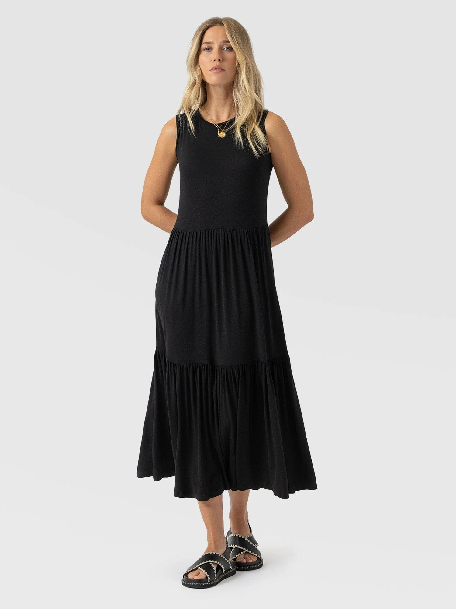 Greenwich Dress - Jersey Black - Image 3
