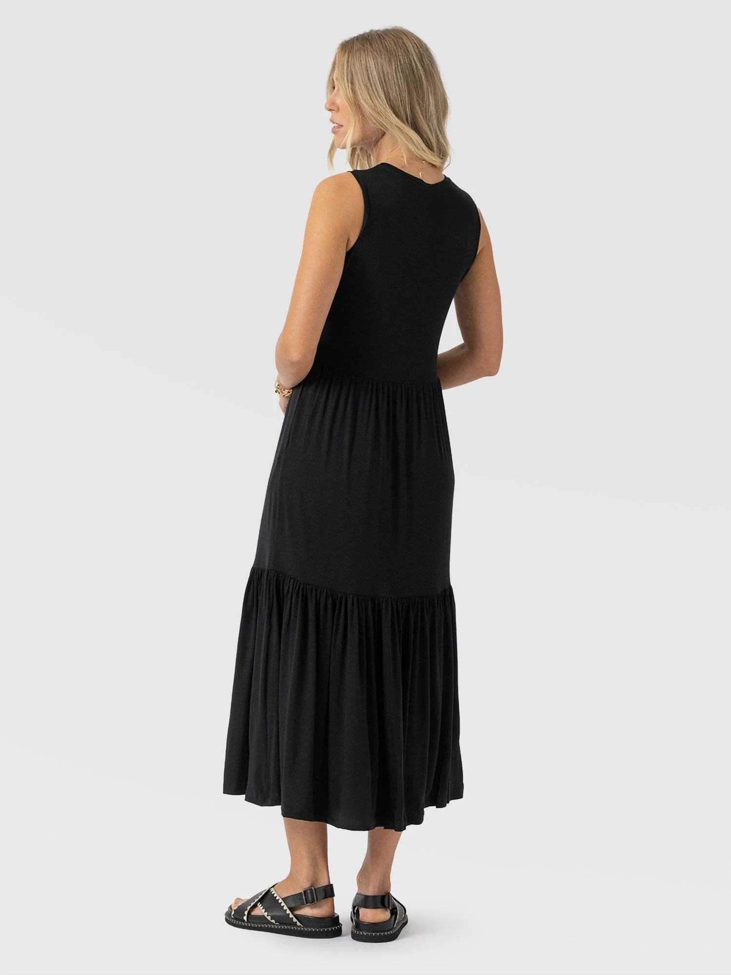 Greenwich Dress - Jersey Black - Image 6