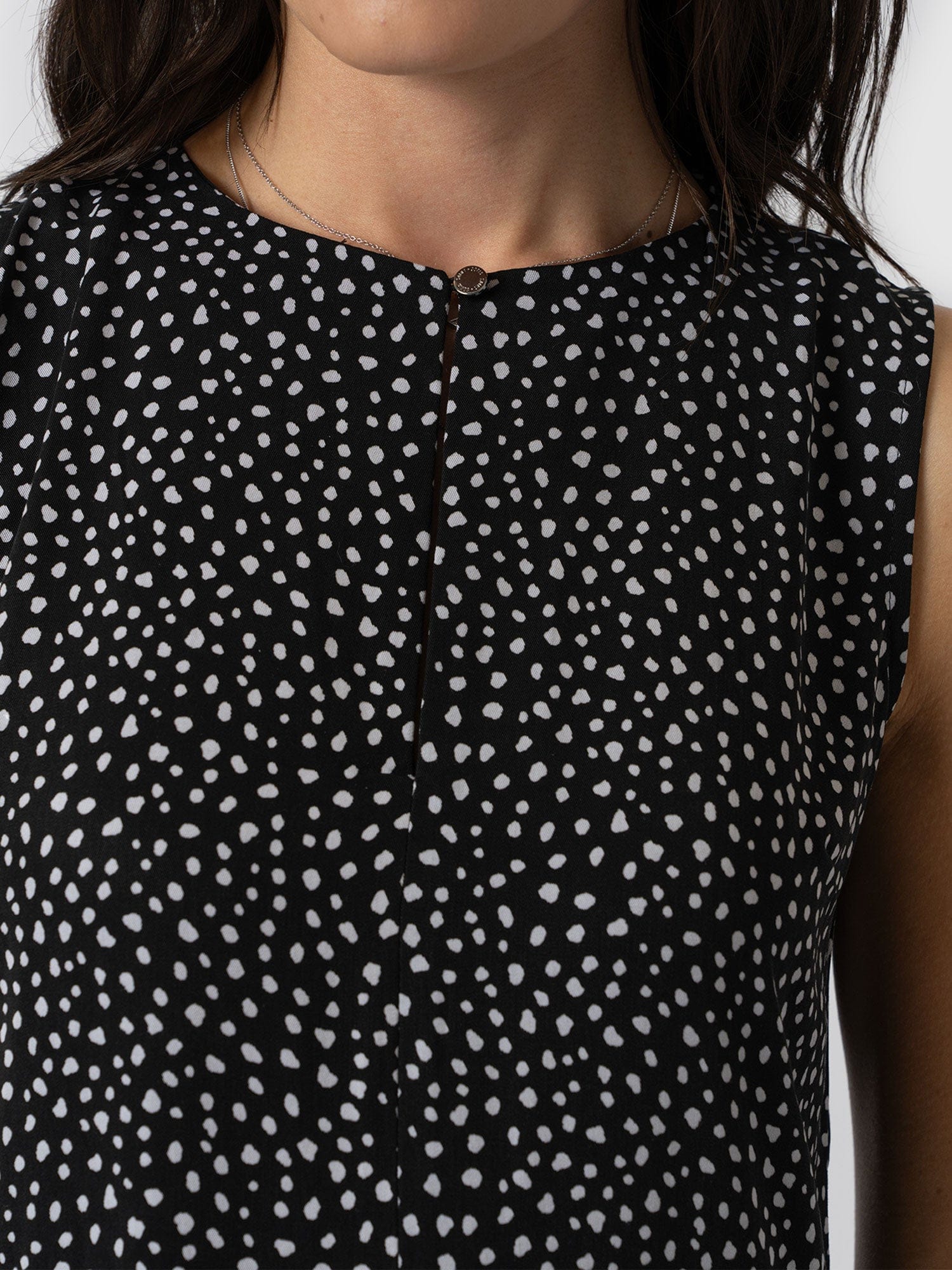 Greenwich Dress - Black Spot - Image 4