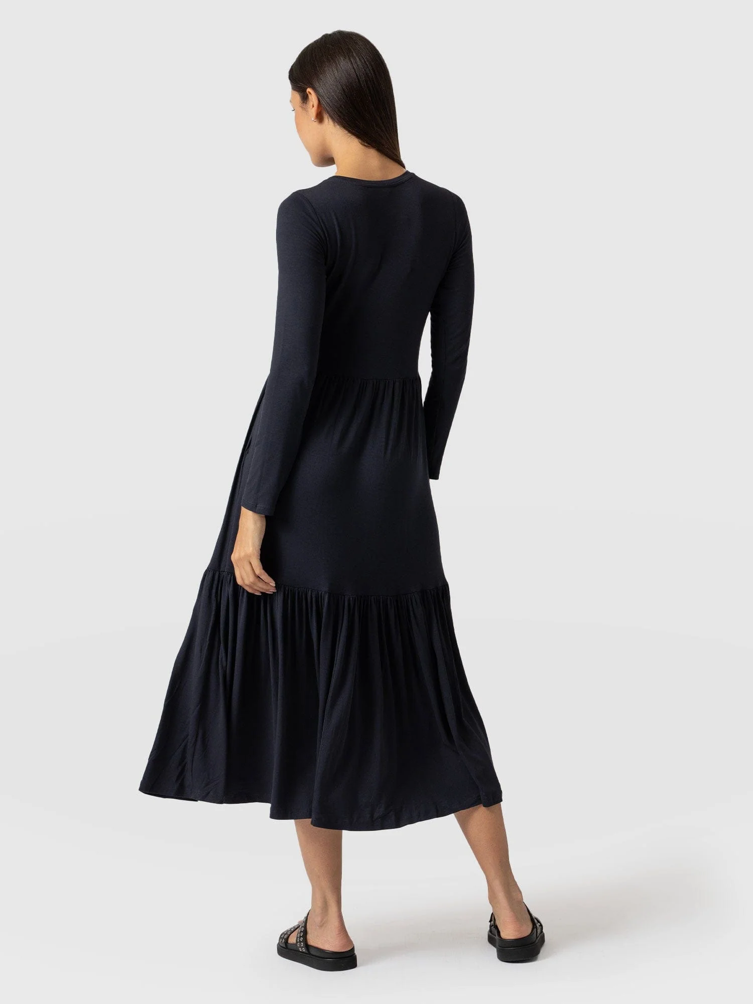 Greenwich Dress Long Sleeve - Navy - Image 6