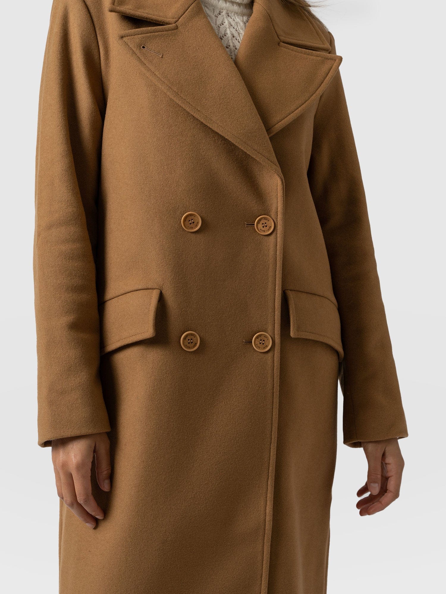 Halcyon Coat - Camel - Image 4