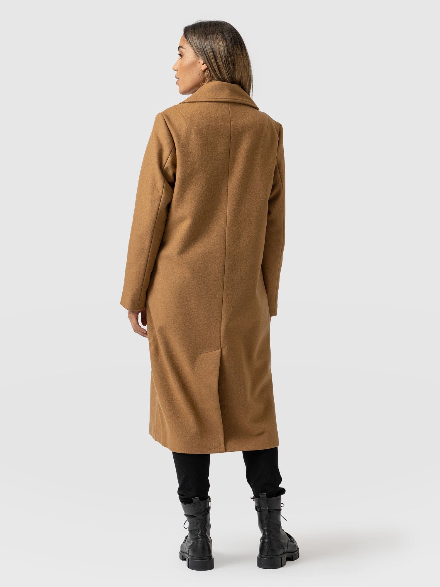 Halcyon Coat - Camel - Image 5