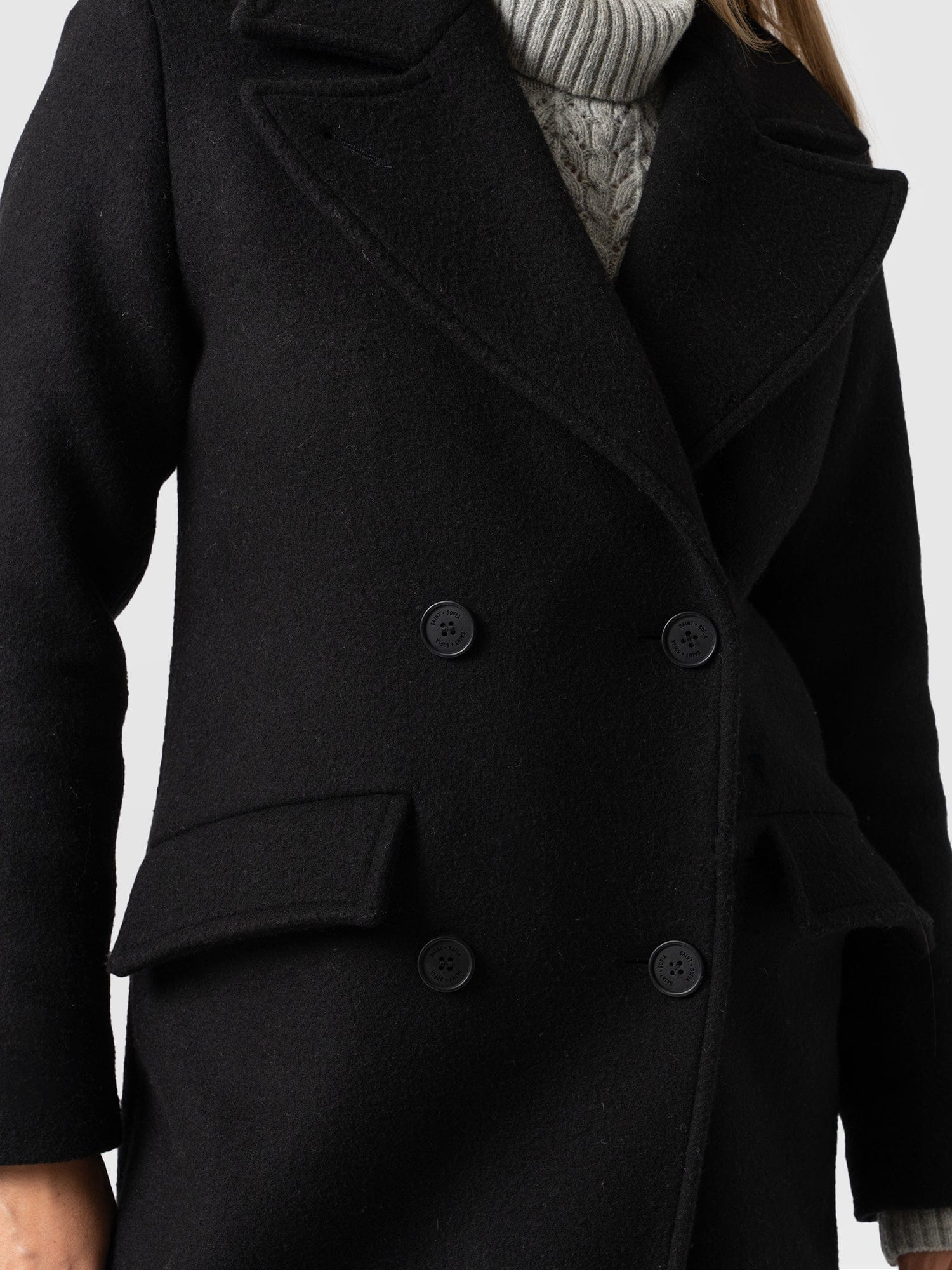 Hampton Coat - Black - Image 4