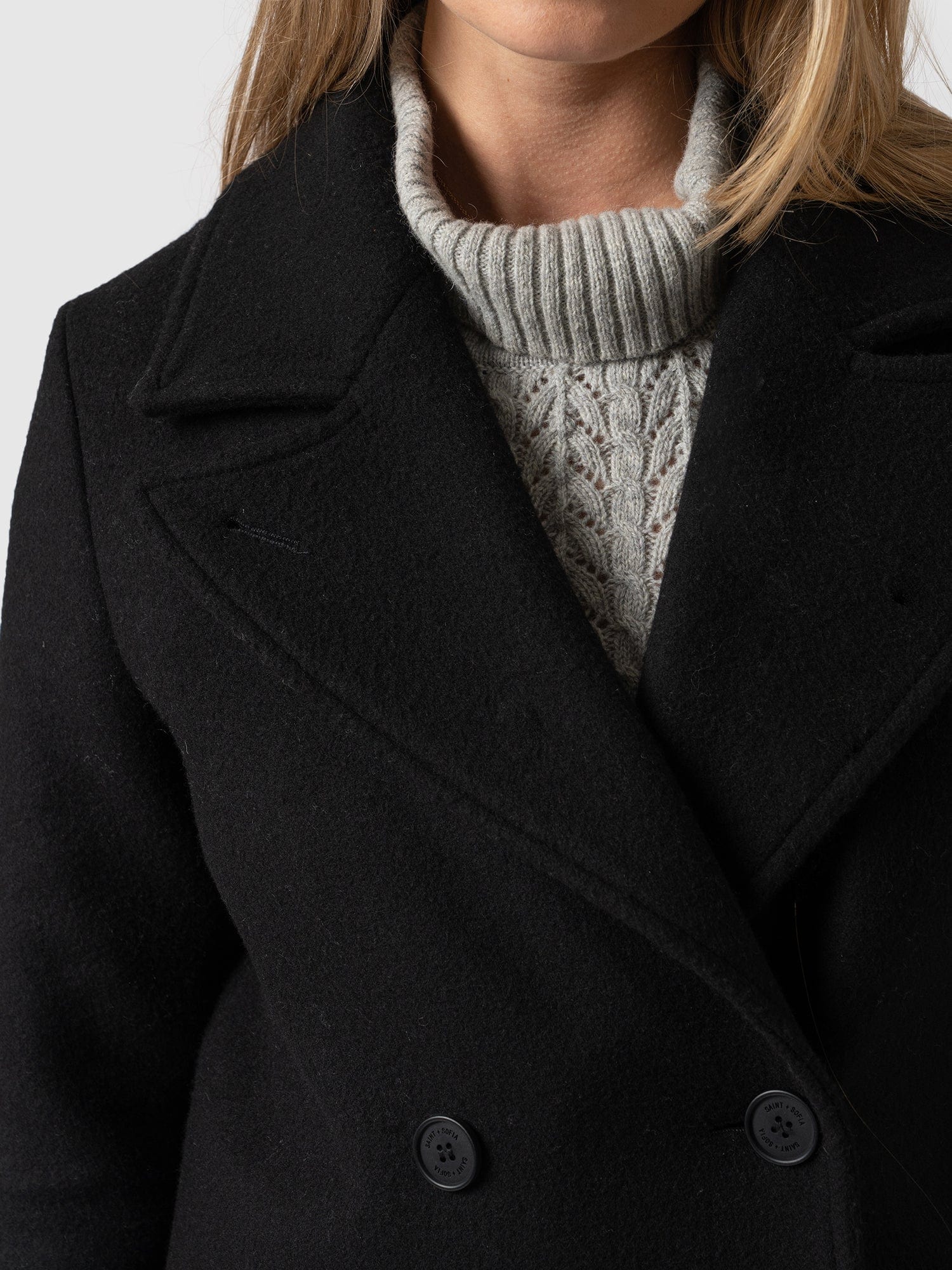 Hampton Coat - Black - Image 5