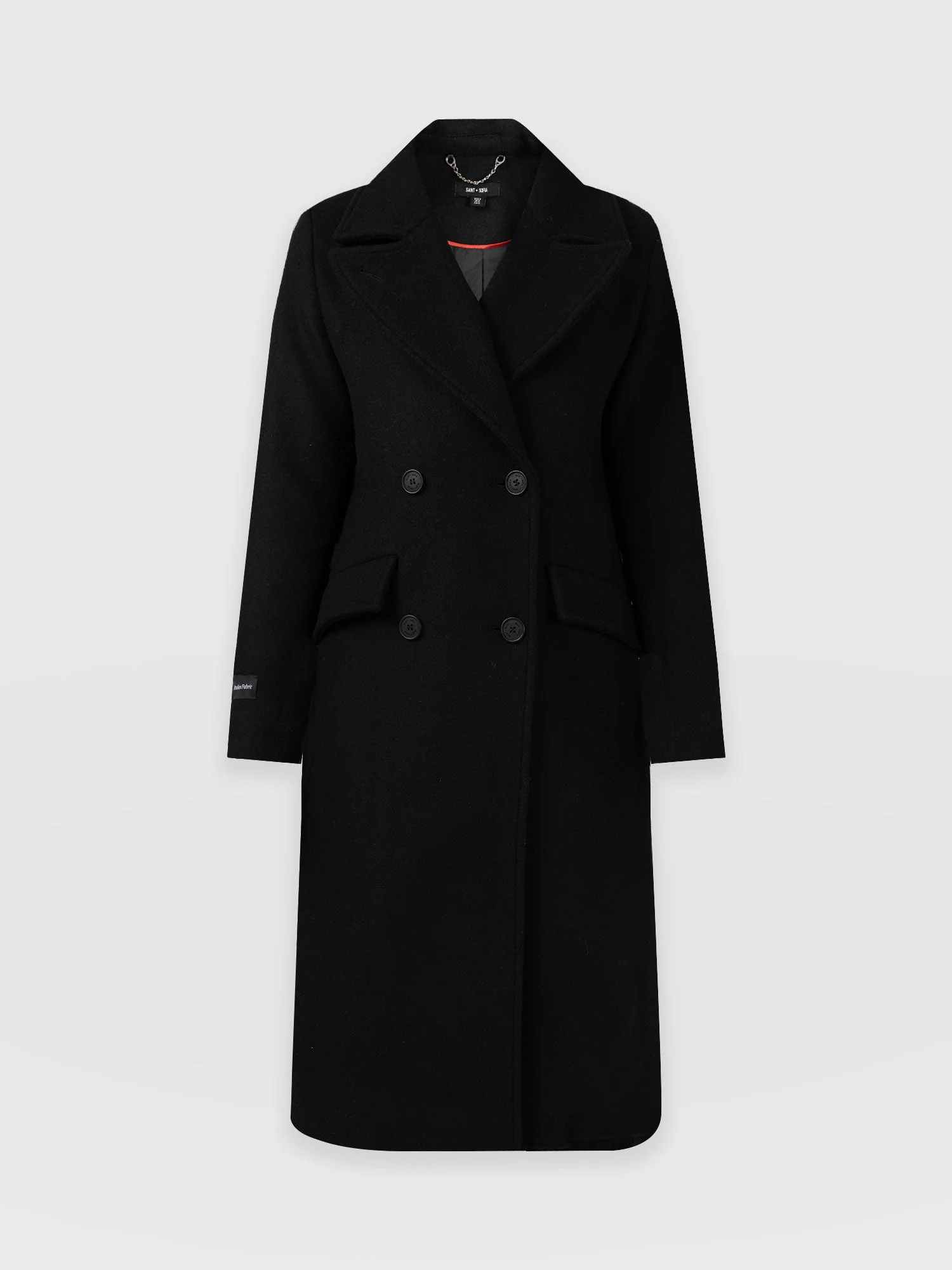 Hampton Coat - Black - Image 7