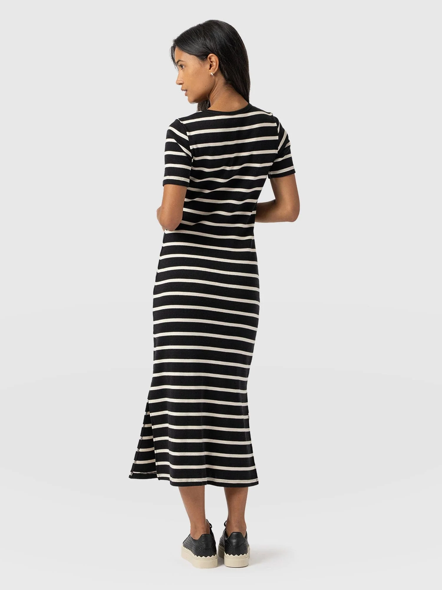 Helena T-Shirt Dress - Stripe - Image 6