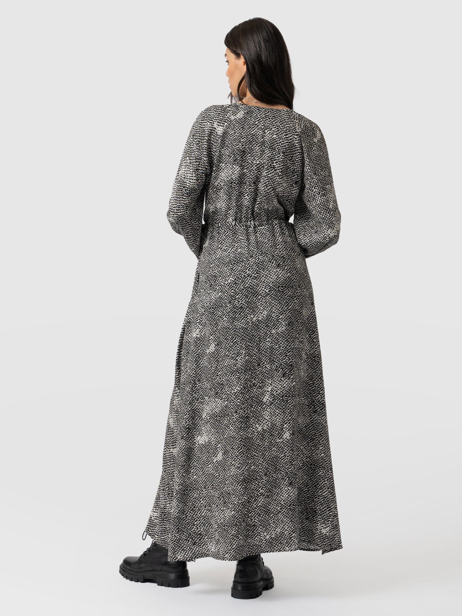 Henrietta Dress - Monochrome Gothica - Image 5