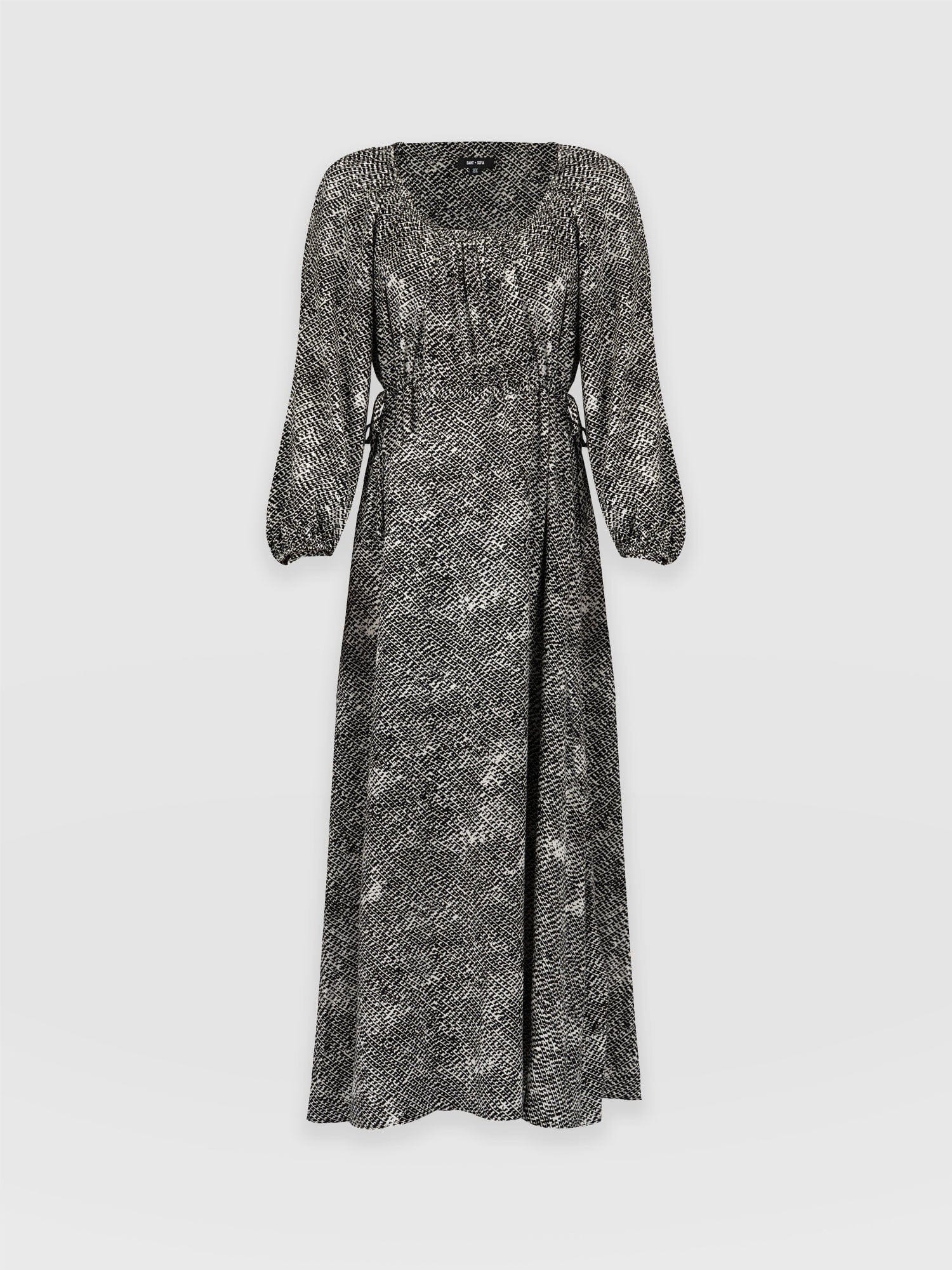 Henrietta Dress - Monochrome Gothica - Image 7