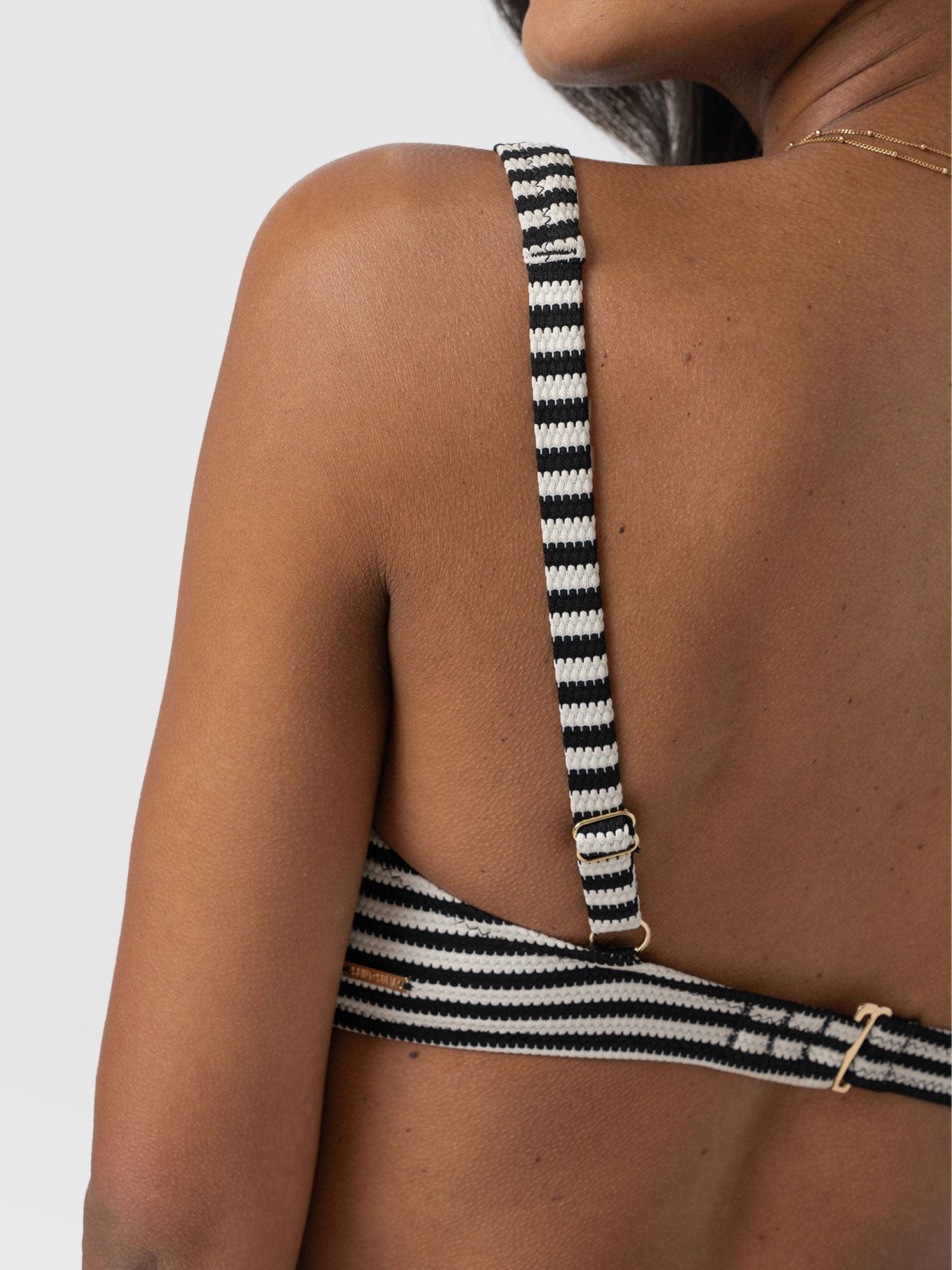 Jesse Twist Front Bikini Top - Stripe - Image 5