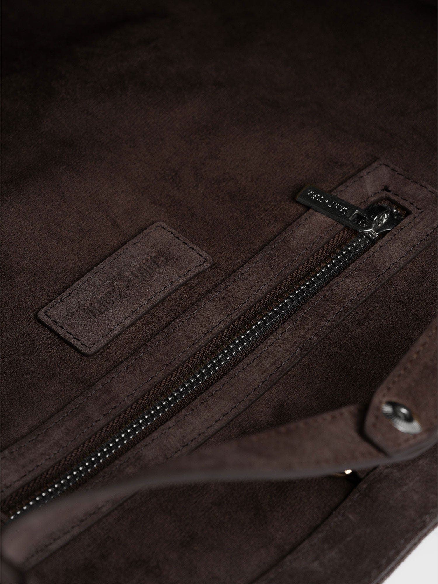 Kara Shopper Bag - Brown Suede - Image 4