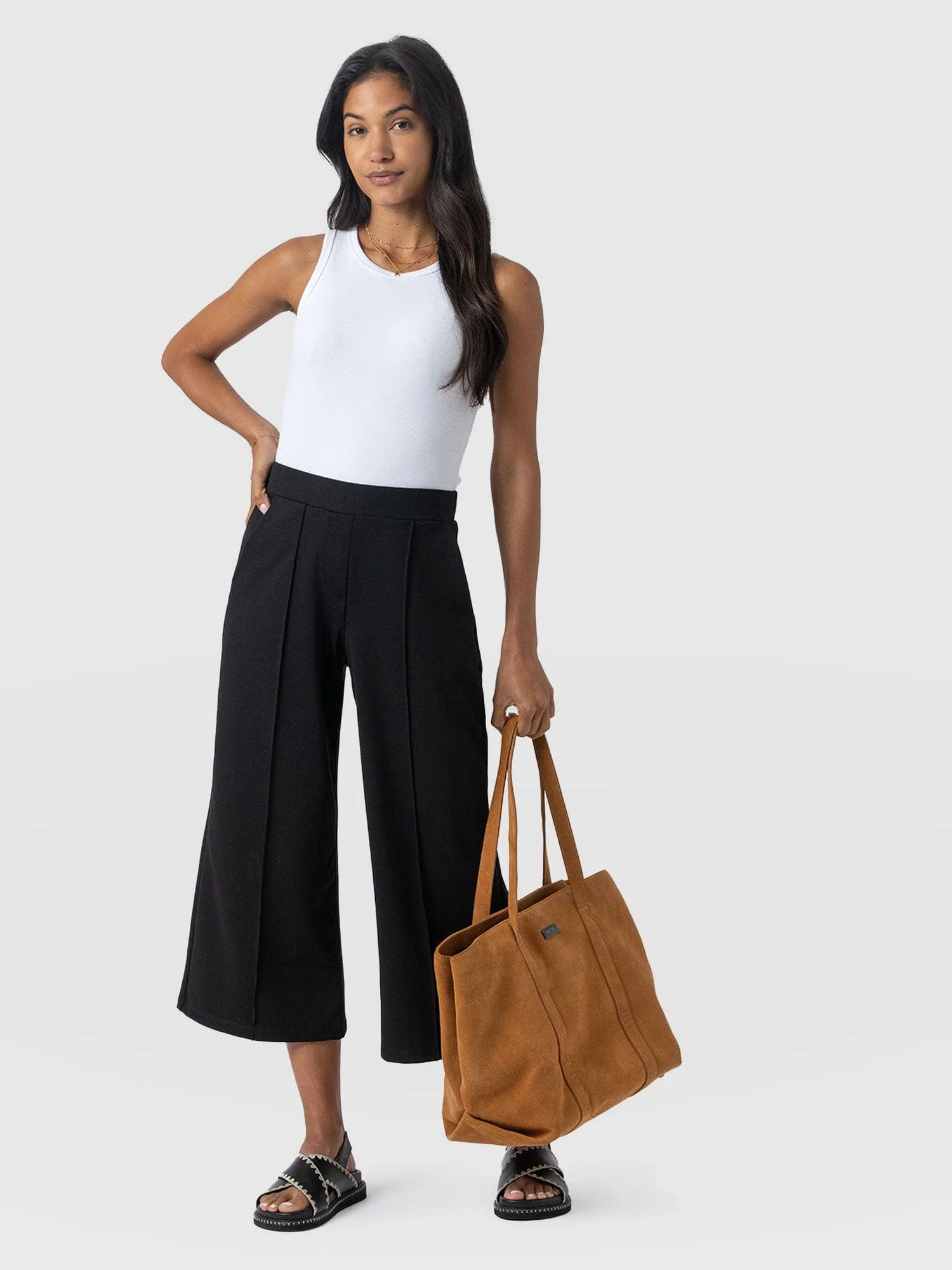 Keller Crop Pant - Black - Image 3