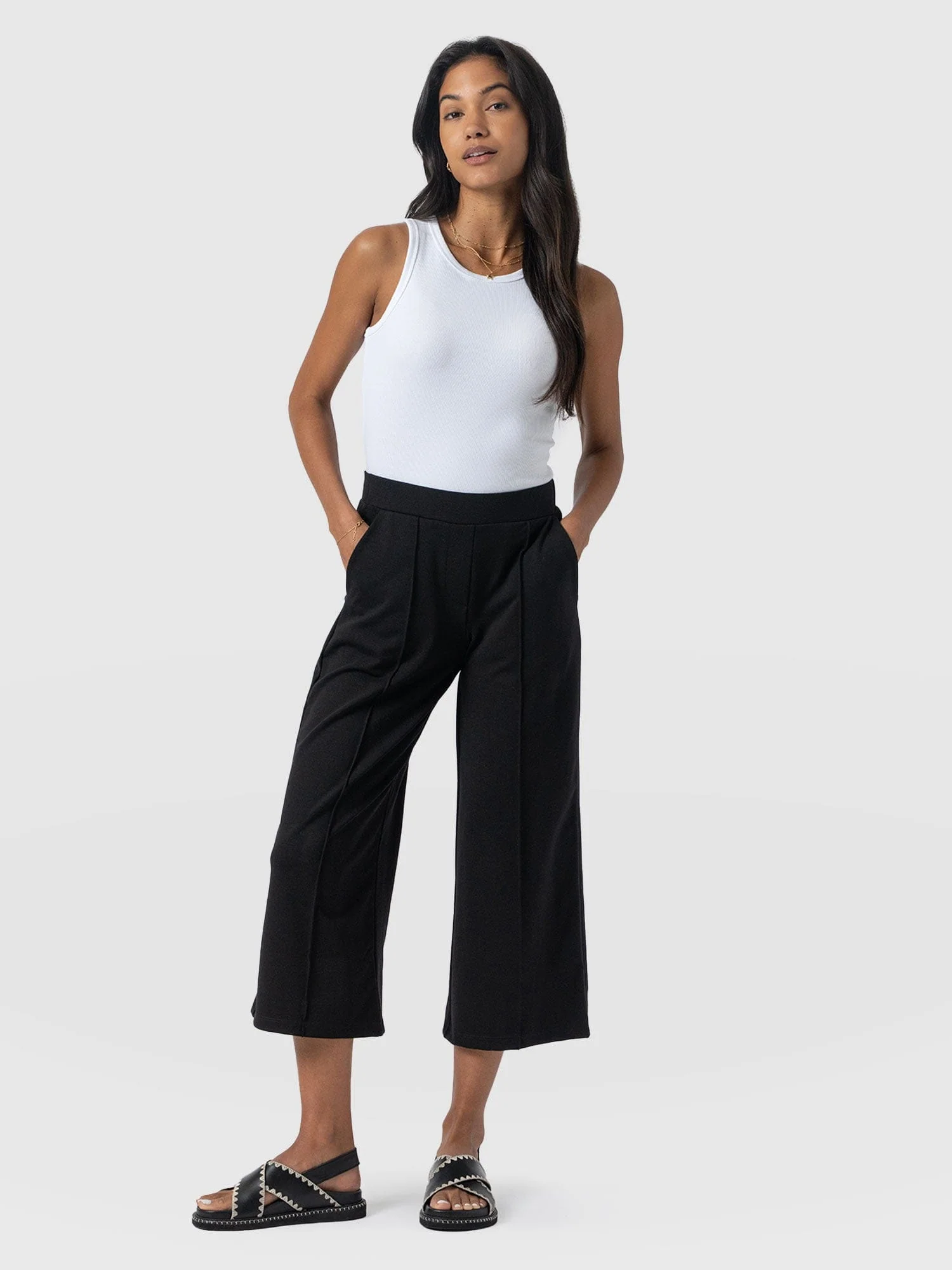 Keller Crop Pant - Black - Image 6