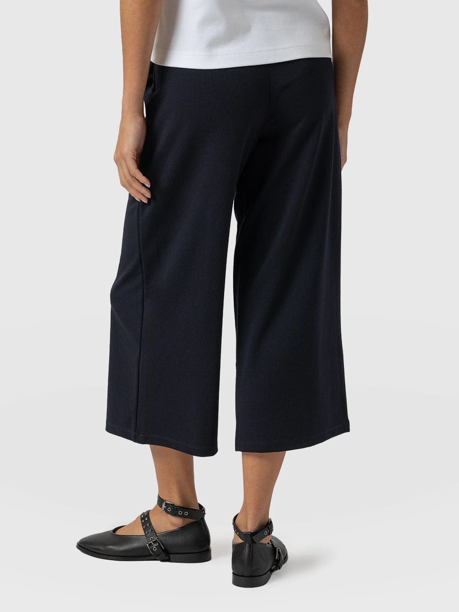 Keller Crop Pant - Navy - Image 6
