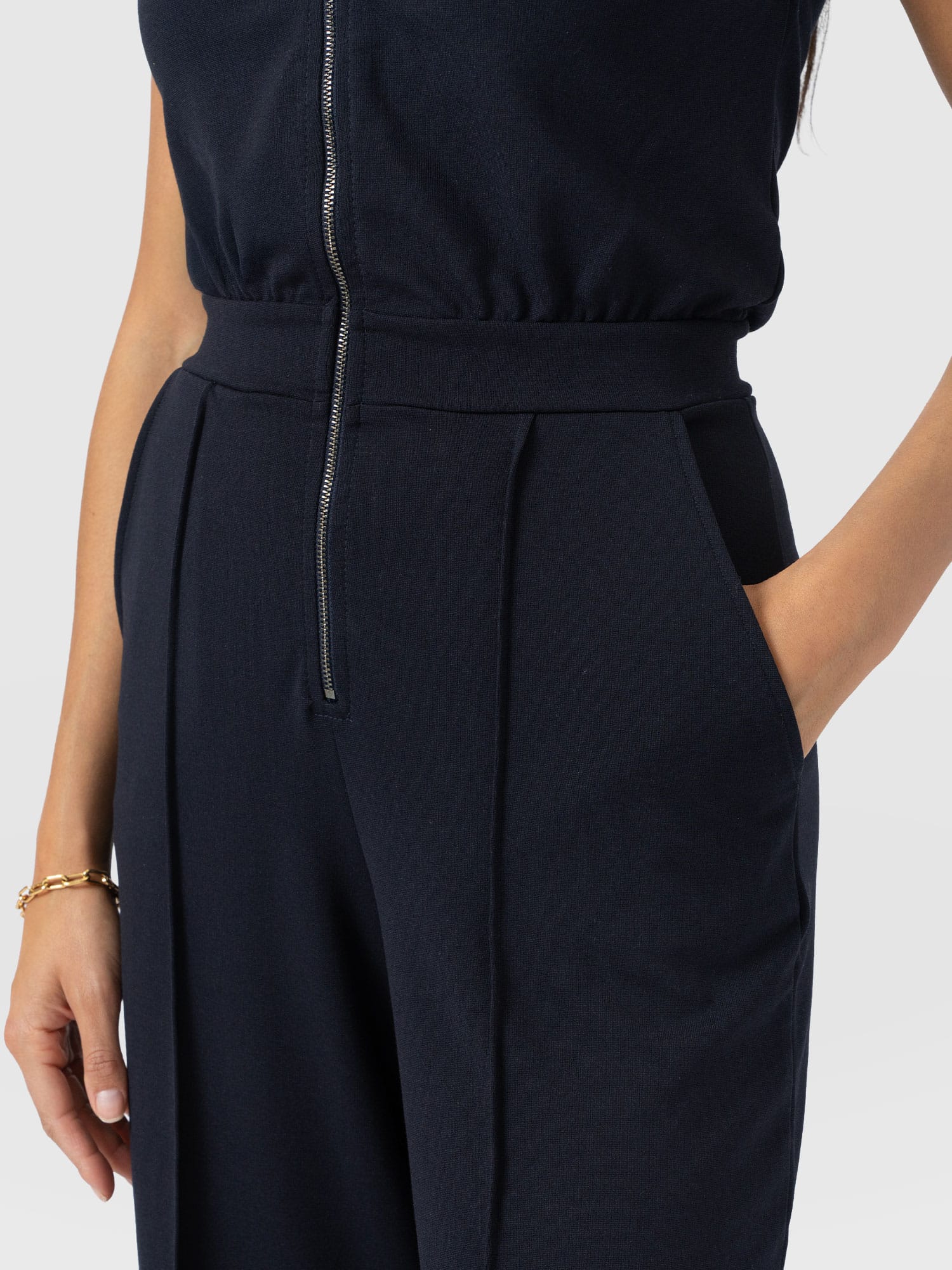 Keller Jumpsuit - Navy - Image 3