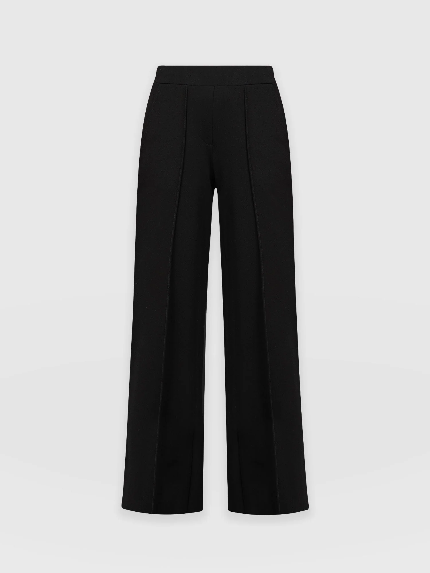 Keller Wide Leg Pant - Black - Image 7