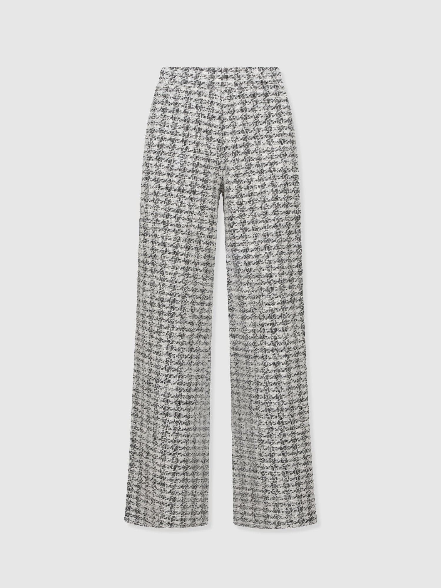 Keller Wide Leg Pant - Cream Boucle - Image 7