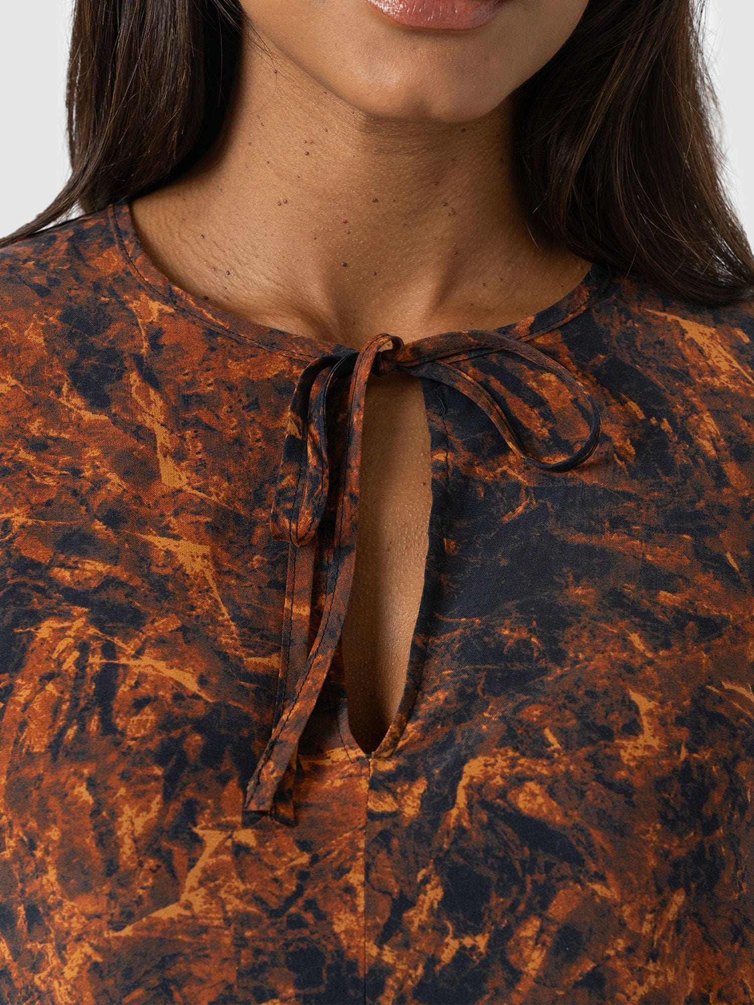 Kristen Blouse - Brown Marble - Image 4