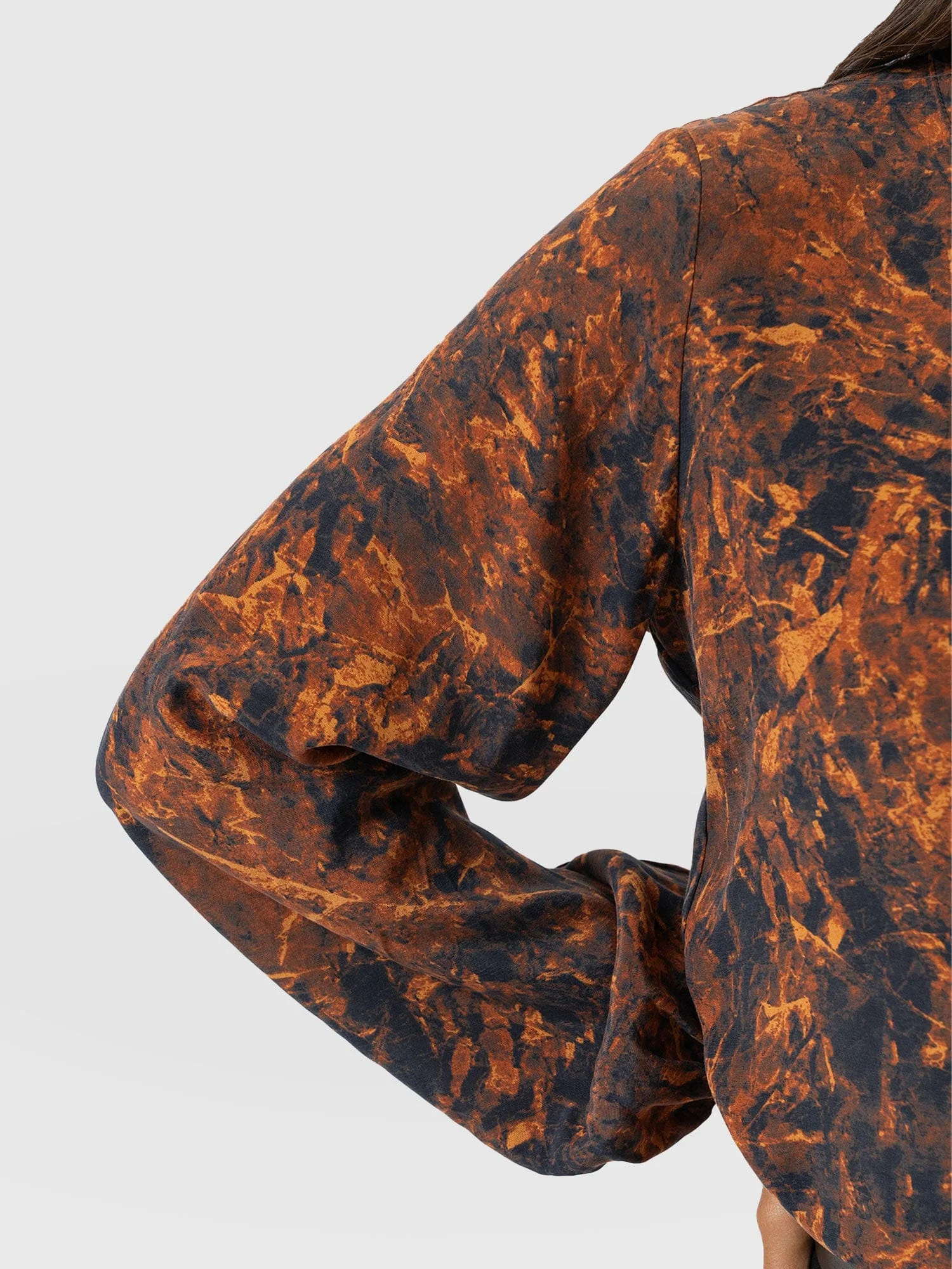 Kristen Blouse - Brown Marble - Image 5