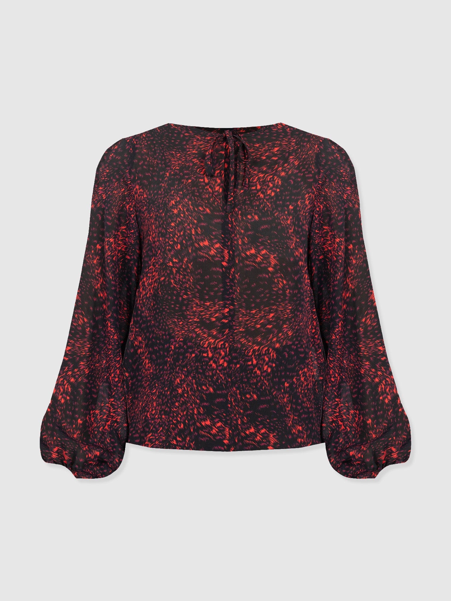 Kristen Blouse - Red Fade Spot - Image 7