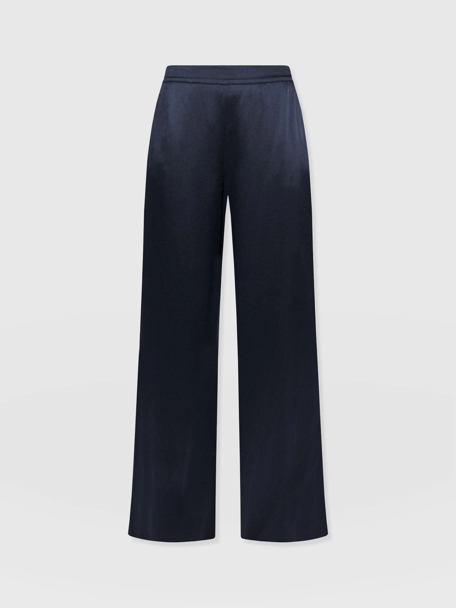 Langley Wide Leg Pant - Navy - Image 7