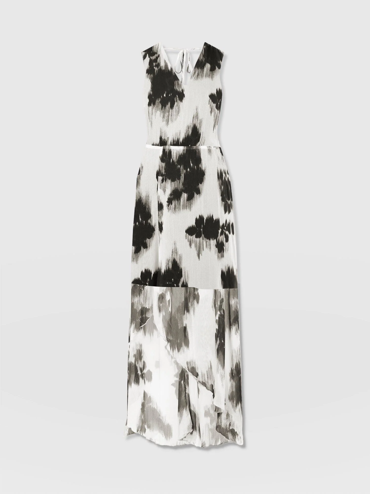 Lexi High Low Dress - White Fade Floral - Image 7