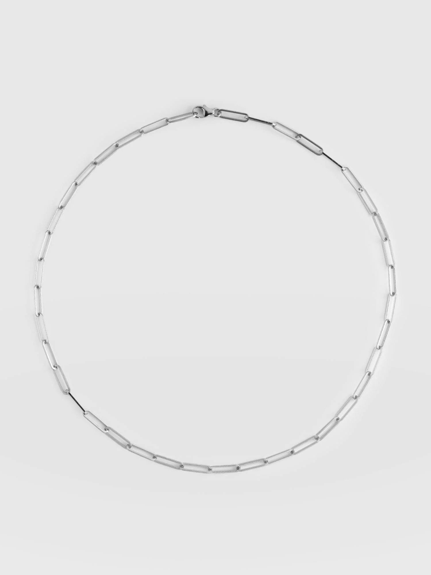 Link Chain Necklace - Silver - Image 5