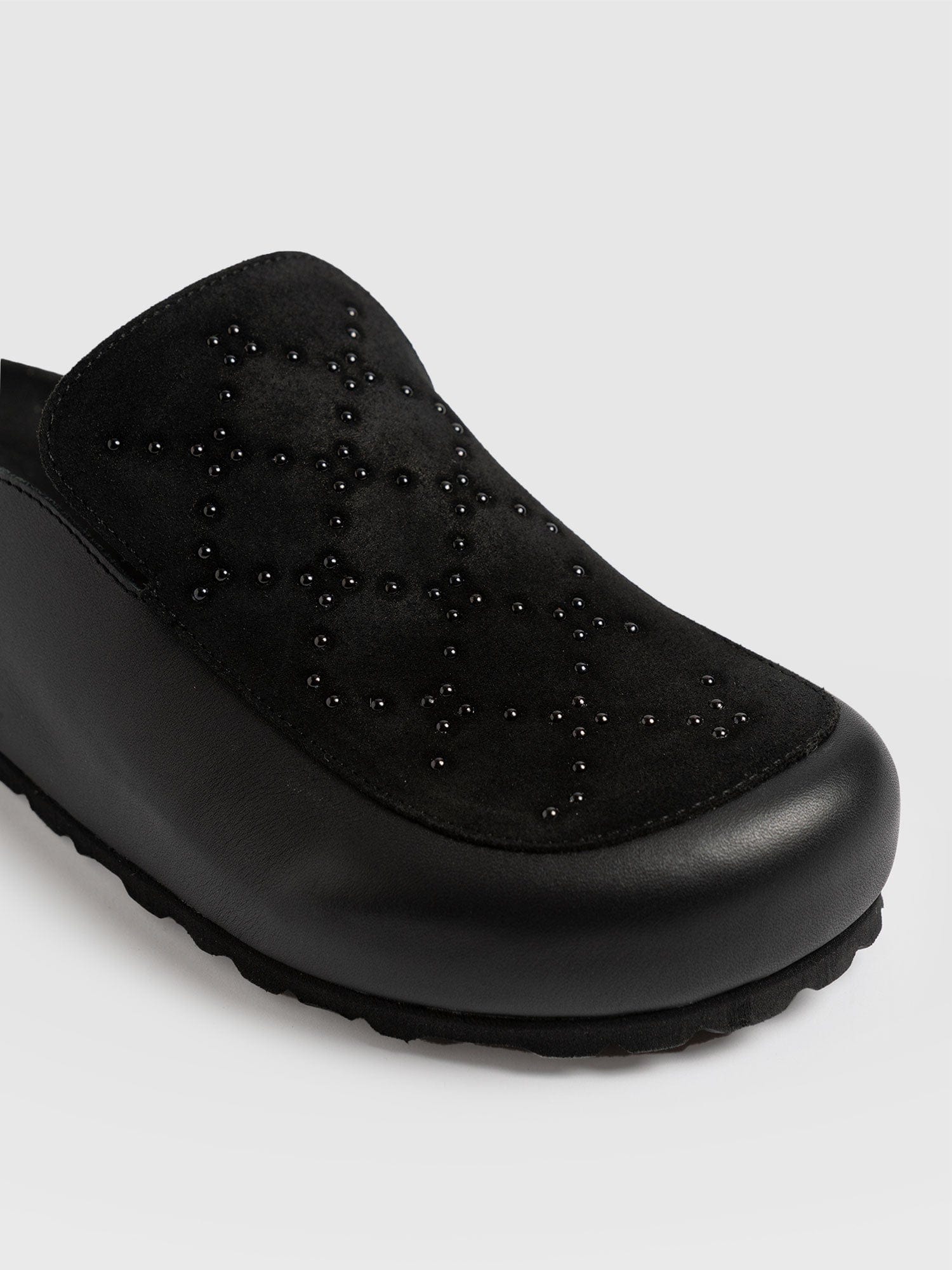 Lottie Studded Clogs - Black - Image 5