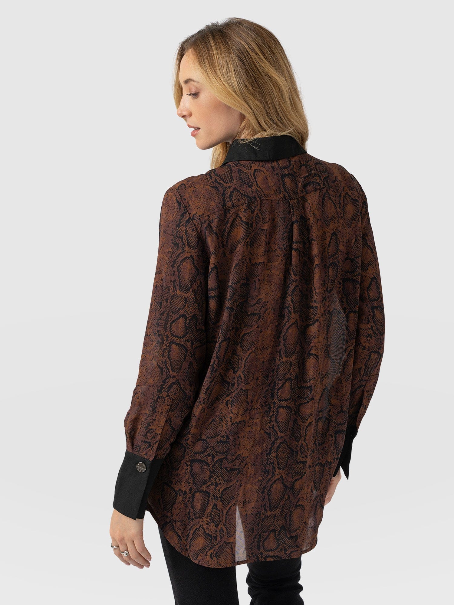 Madison Shirt - Brown Snake - Image 6