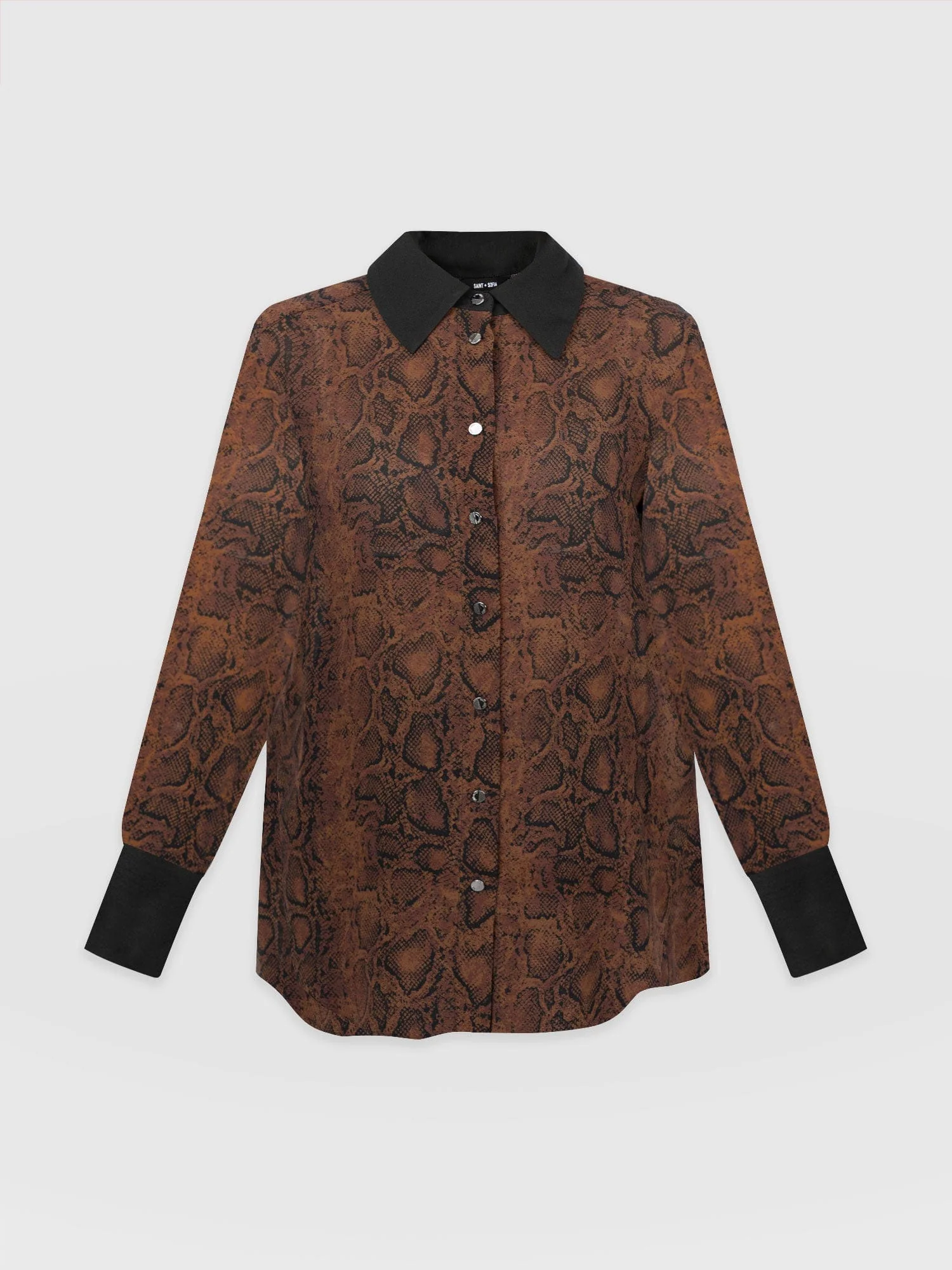 Madison Shirt - Brown Snake - Image 7