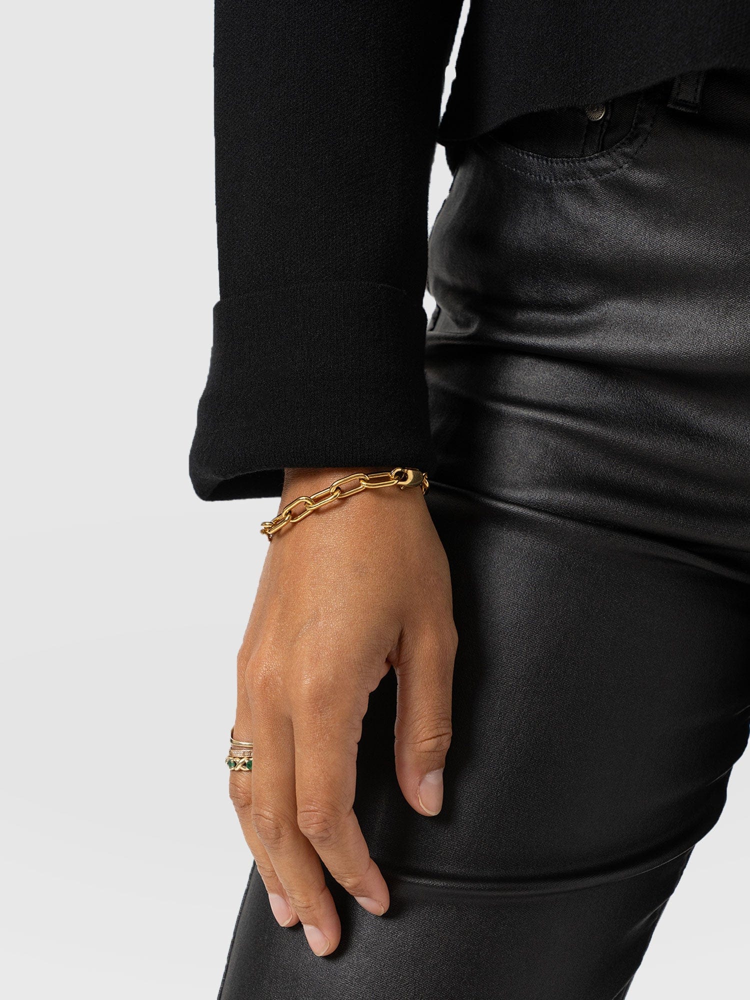 Maeva Knit Jacket - Black - Image 5