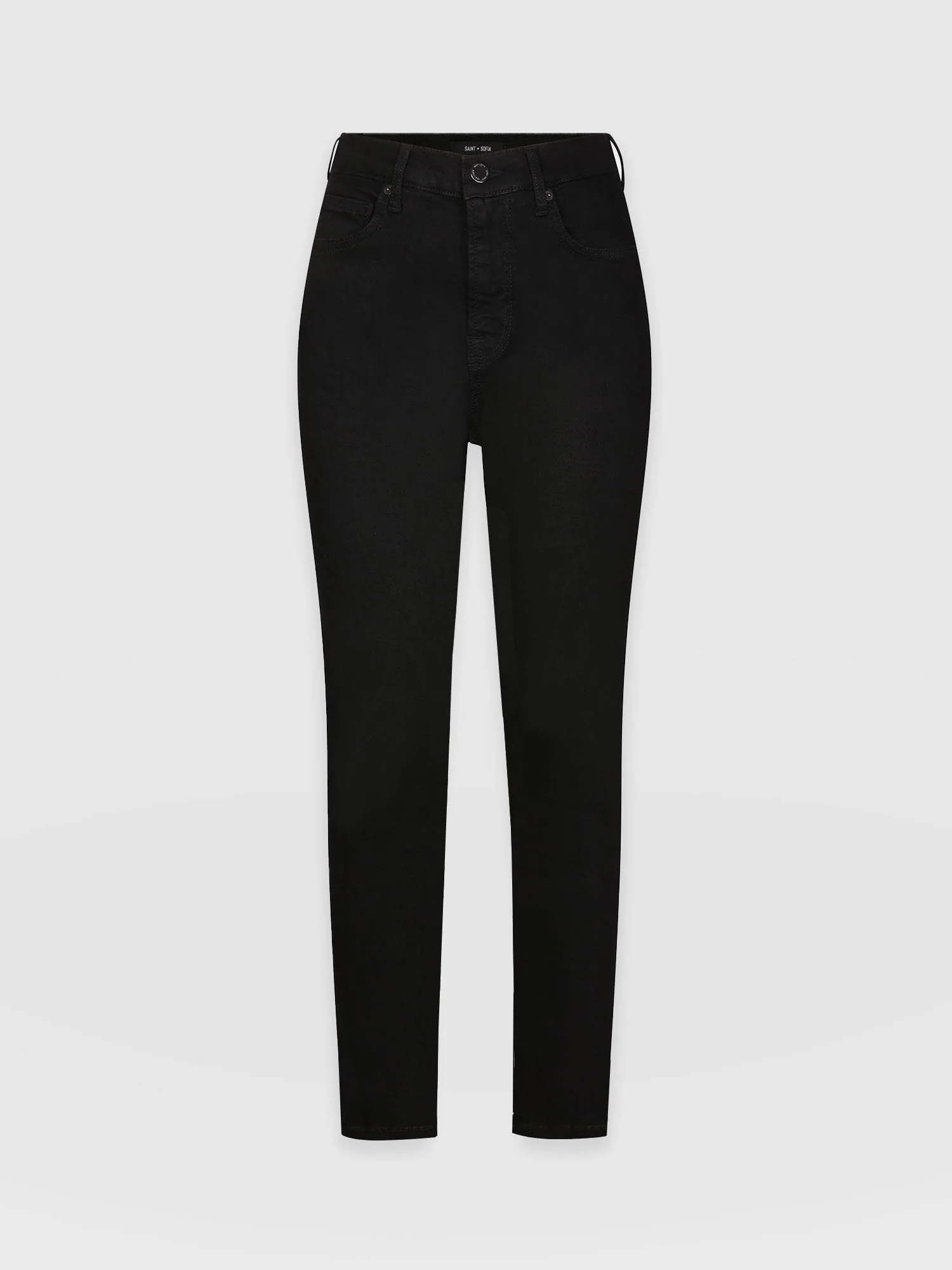 Maeva Skinny Pant - Black - Image 7
