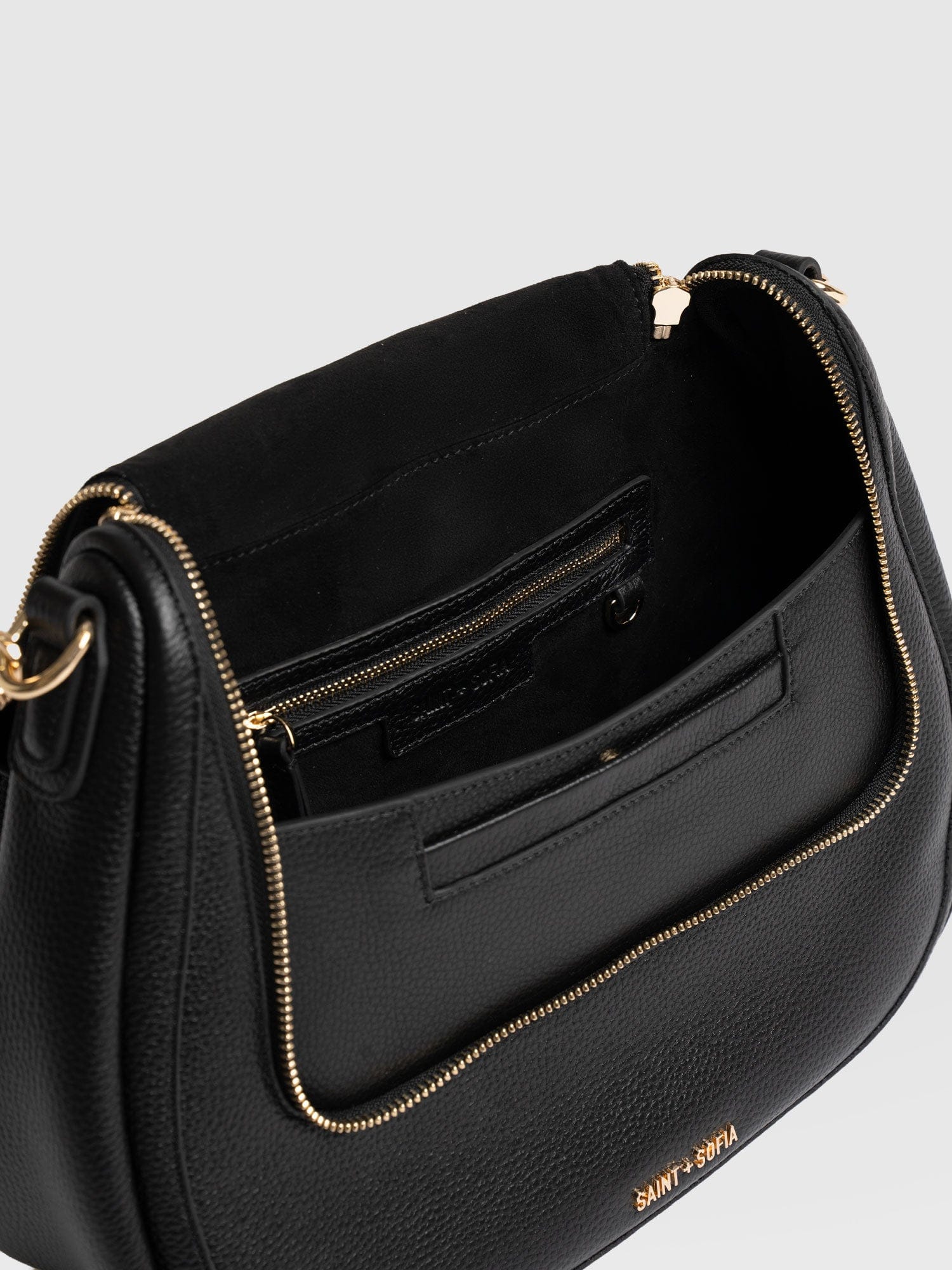 Marlowe Messenger Bag - Black - Image 4