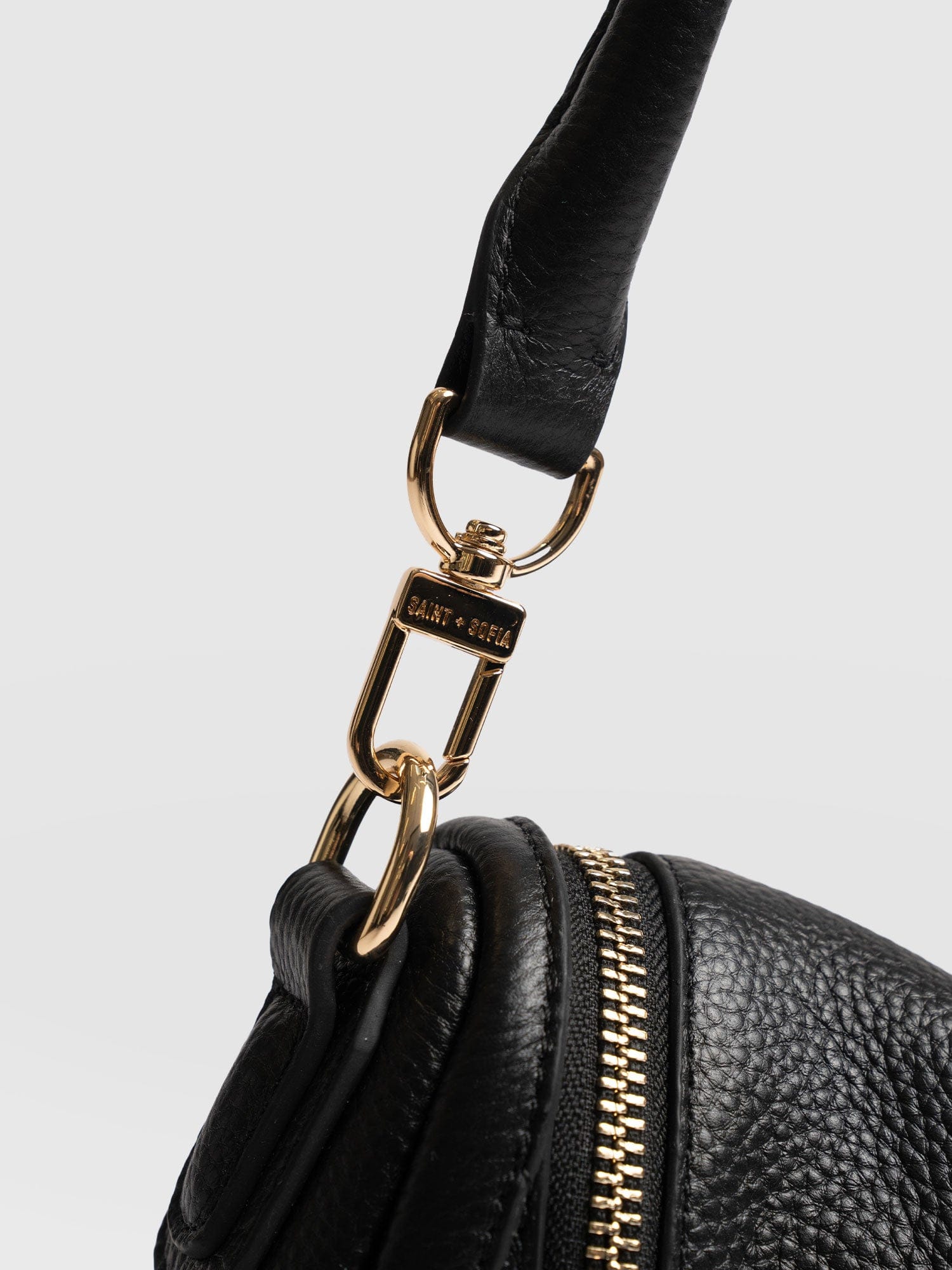 Marlowe Messenger Bag - Black - Image 5