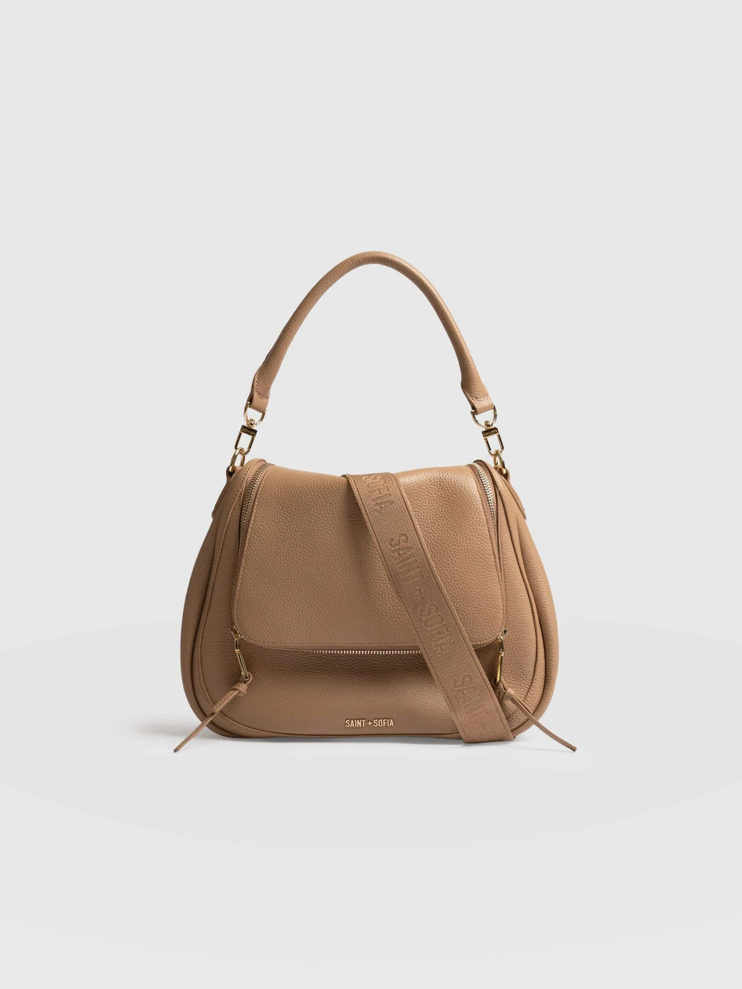 Marlowe Messenger Bag - Caramel - Image 3