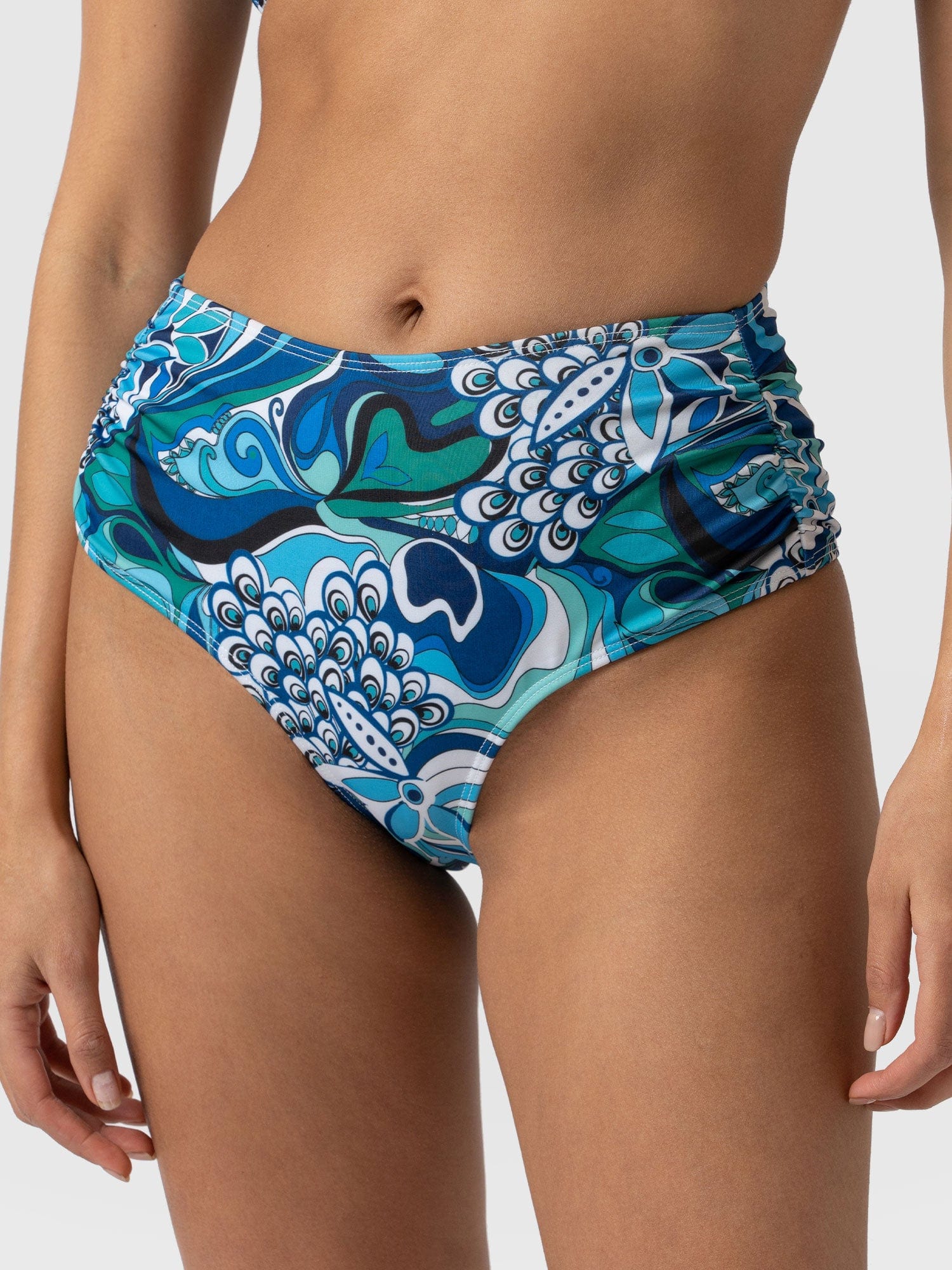 Maya Bandeau Bikini Bottom - Paradise - Image 3