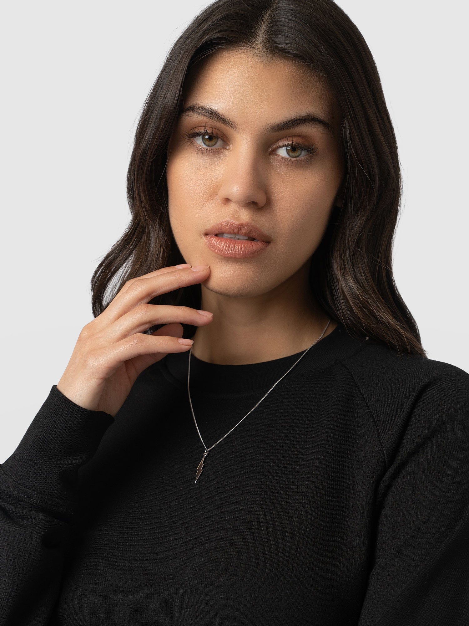 Morgan Zip Sweater - Black - Image 4