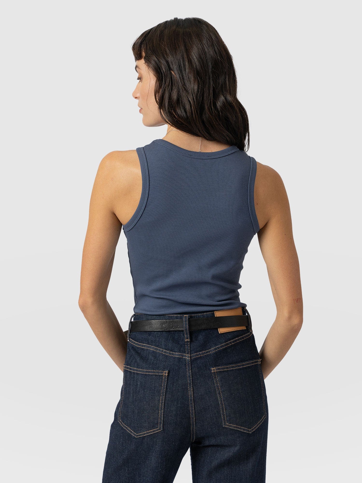 Nova Racer Vest - Dusty Blue - Image 6