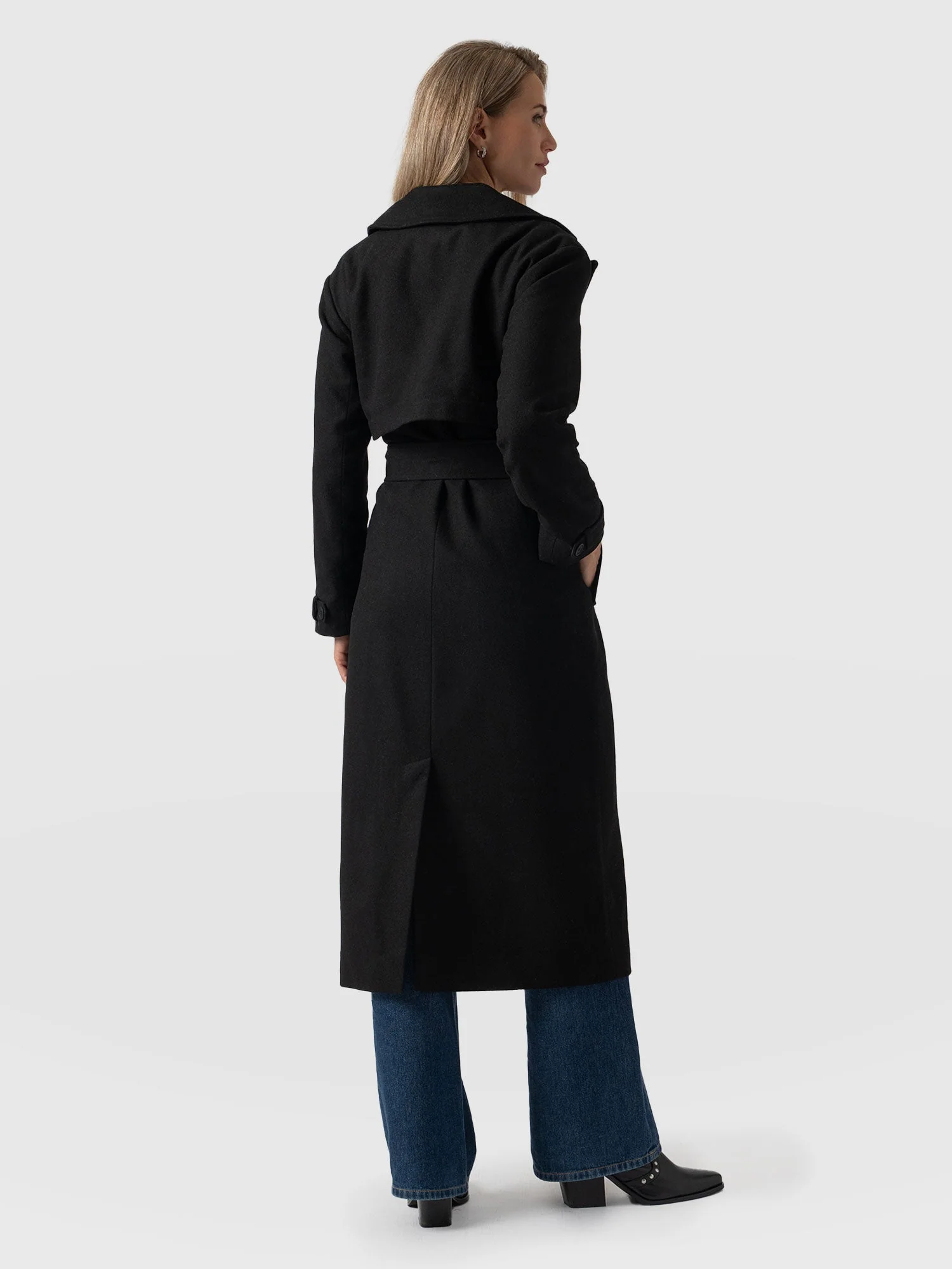 Odette Coat - Black - Image 6