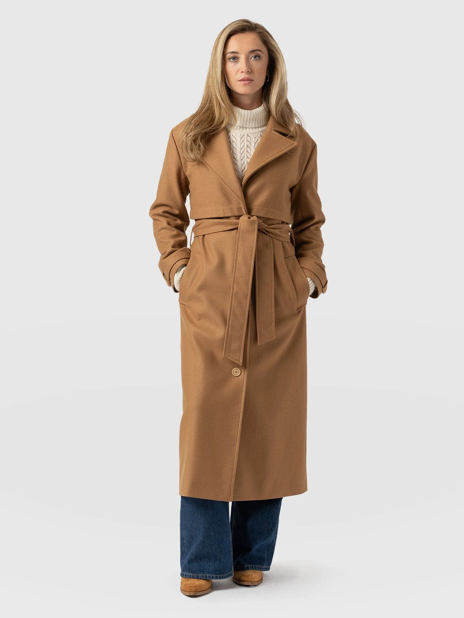 Odette Coat - Camel - Image 6