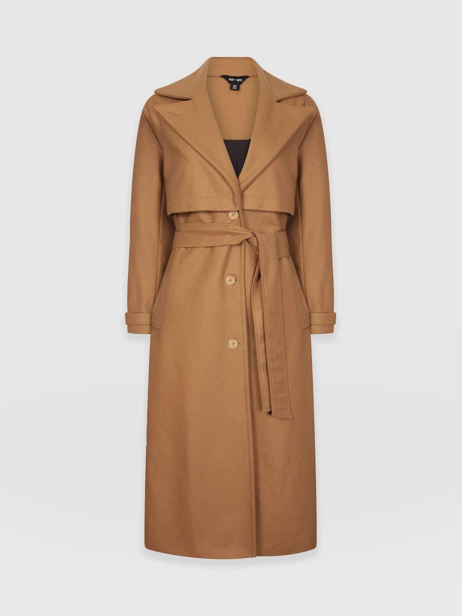 Odette Coat - Camel - Image 7