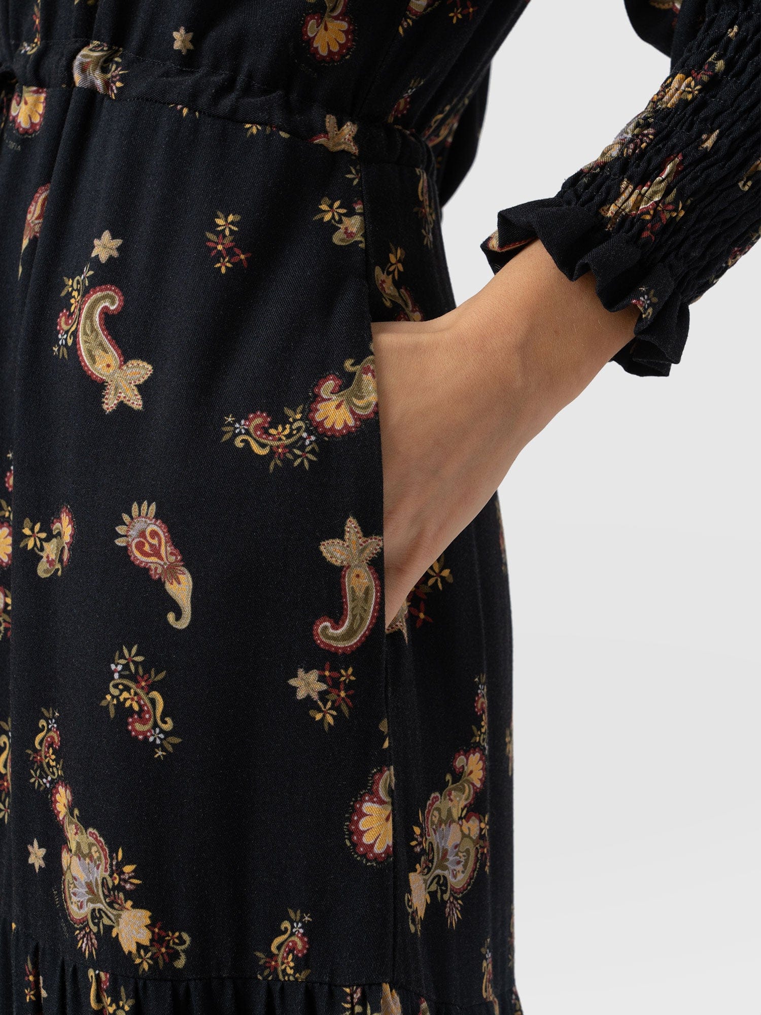 Olivia Zip Up Dress - Highland Paisley - Image 5