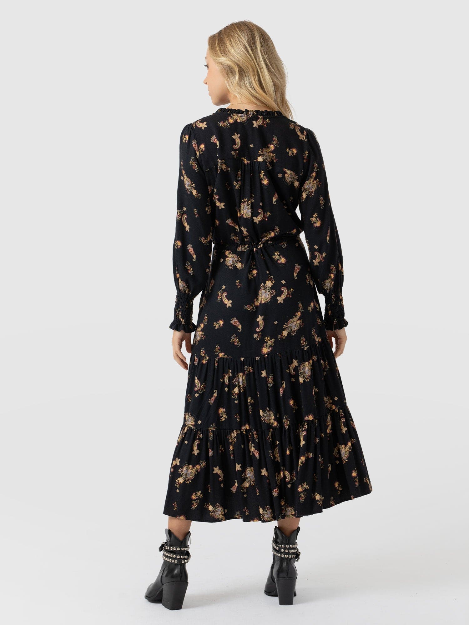 Olivia Zip Up Dress - Highland Paisley - Image 6