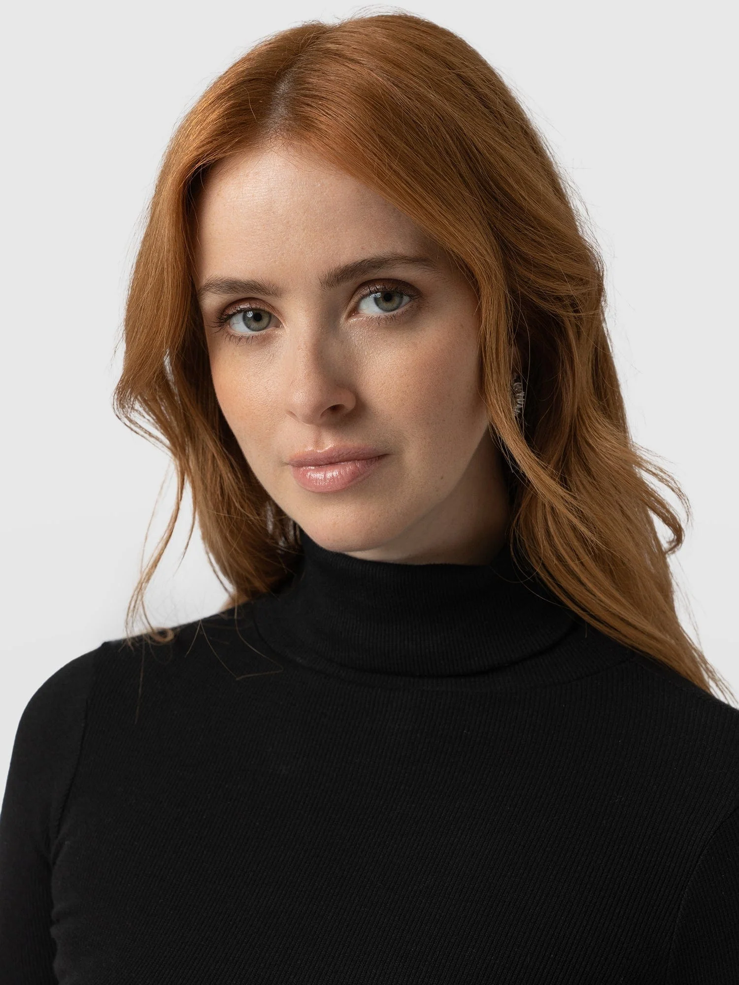 Pocket Roll Neck - Black - Image 5