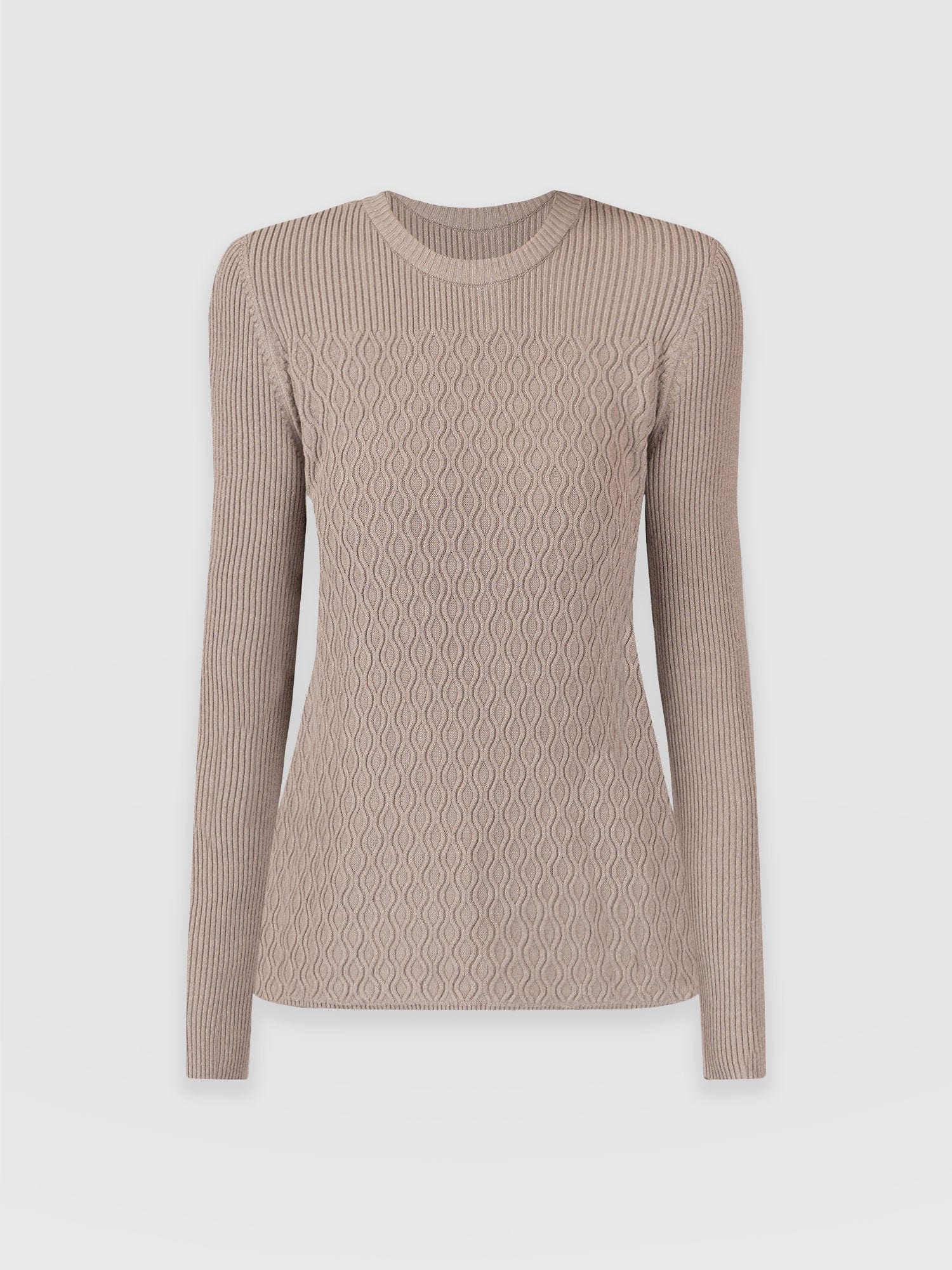 Primrose Knit Jumper - Malt - Image 7