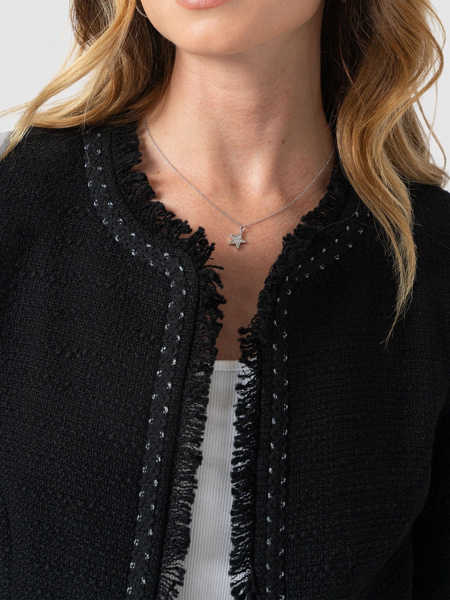 Rayner Jacket - Black Boucle - Image 5