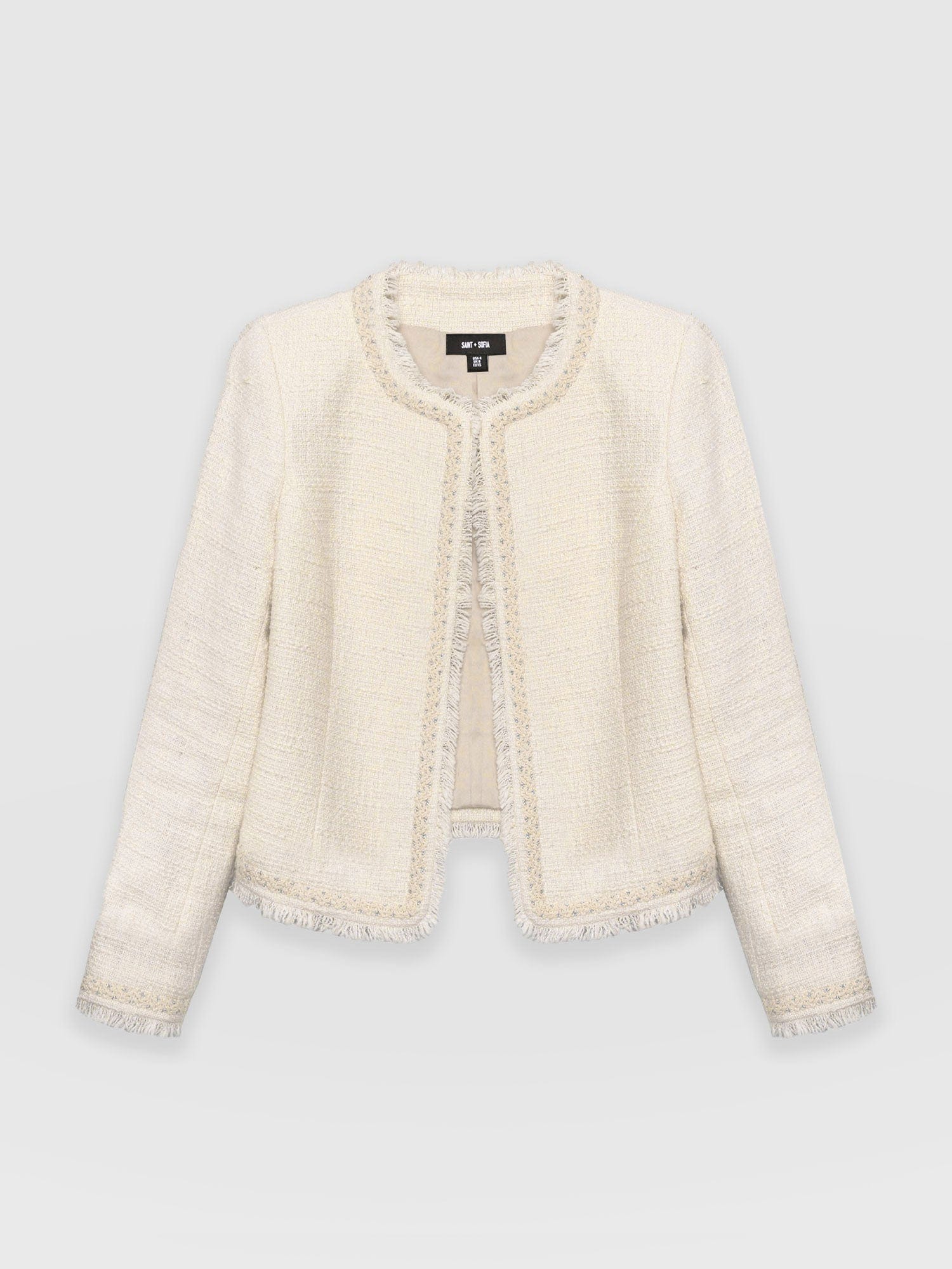 Rayner Jacket - Cream Boucle - Image 7
