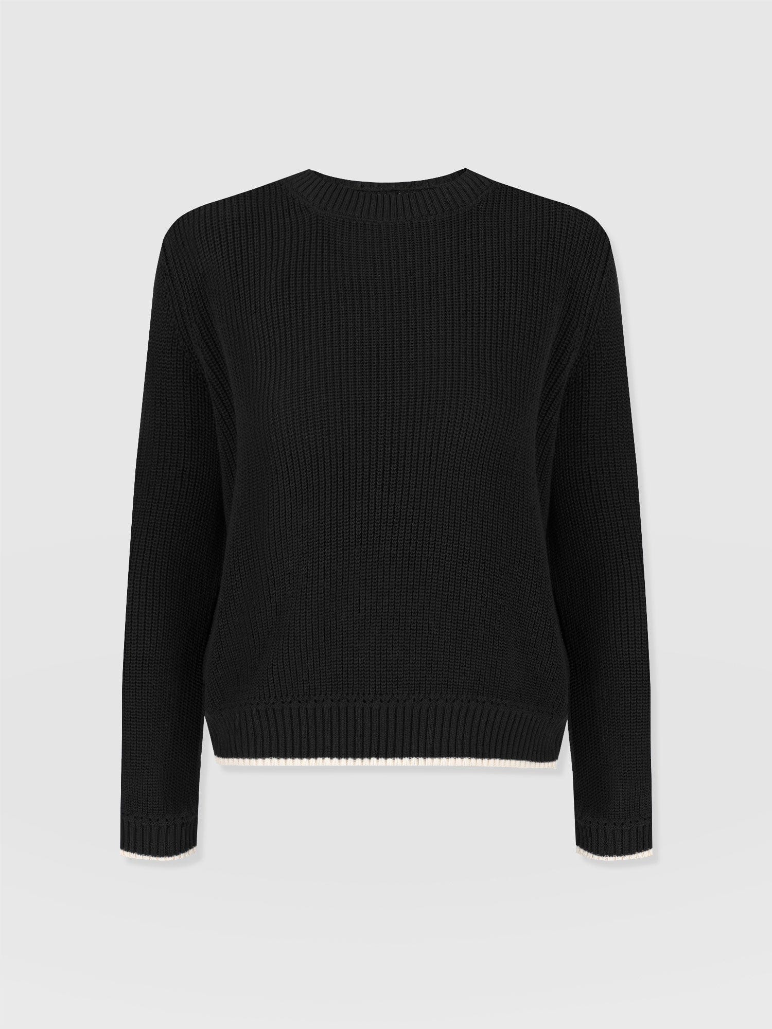 Remy Crop Jumper - Black - Image 7