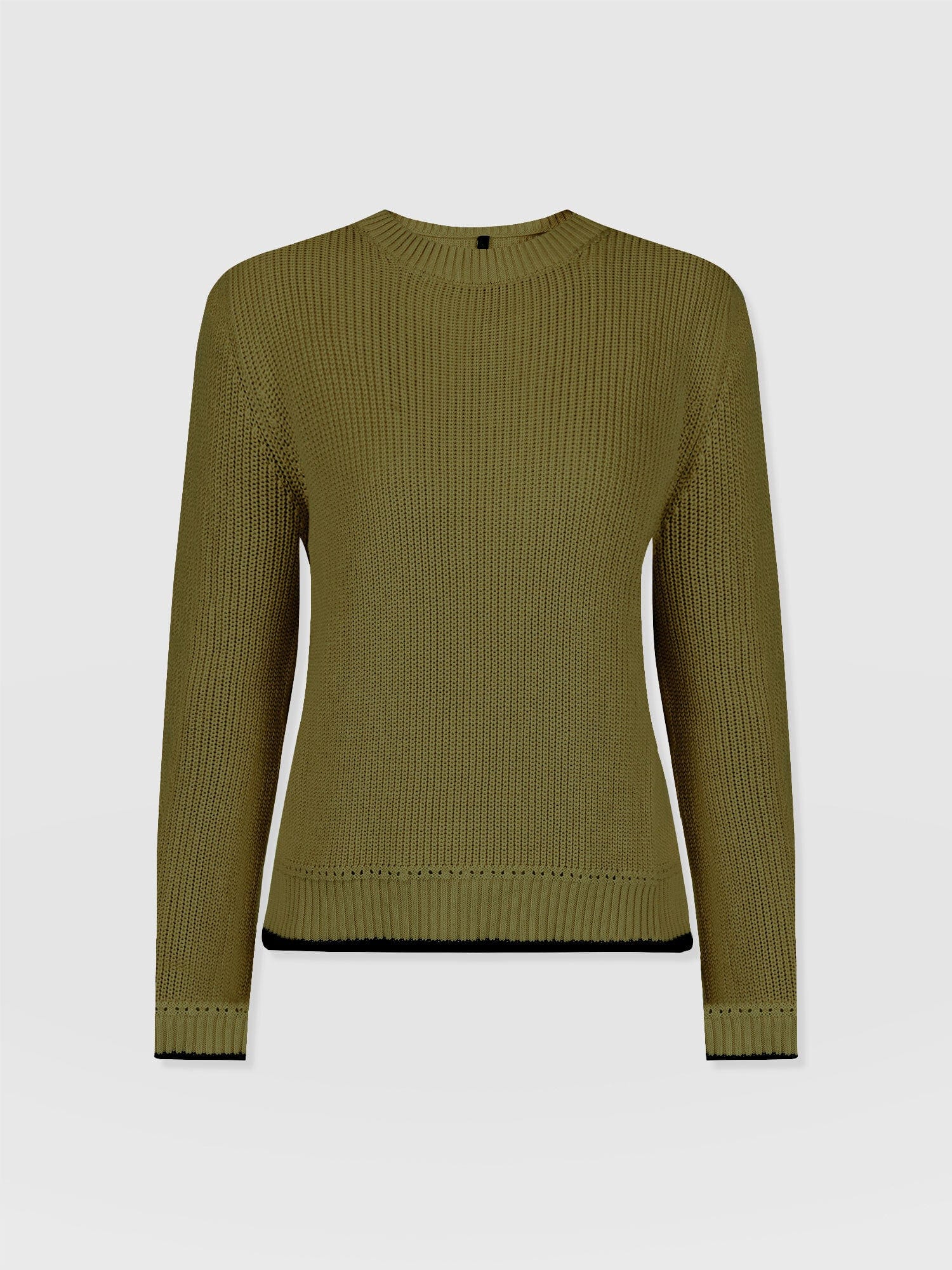 Remy Crop Jumper - Khaki - Image 7