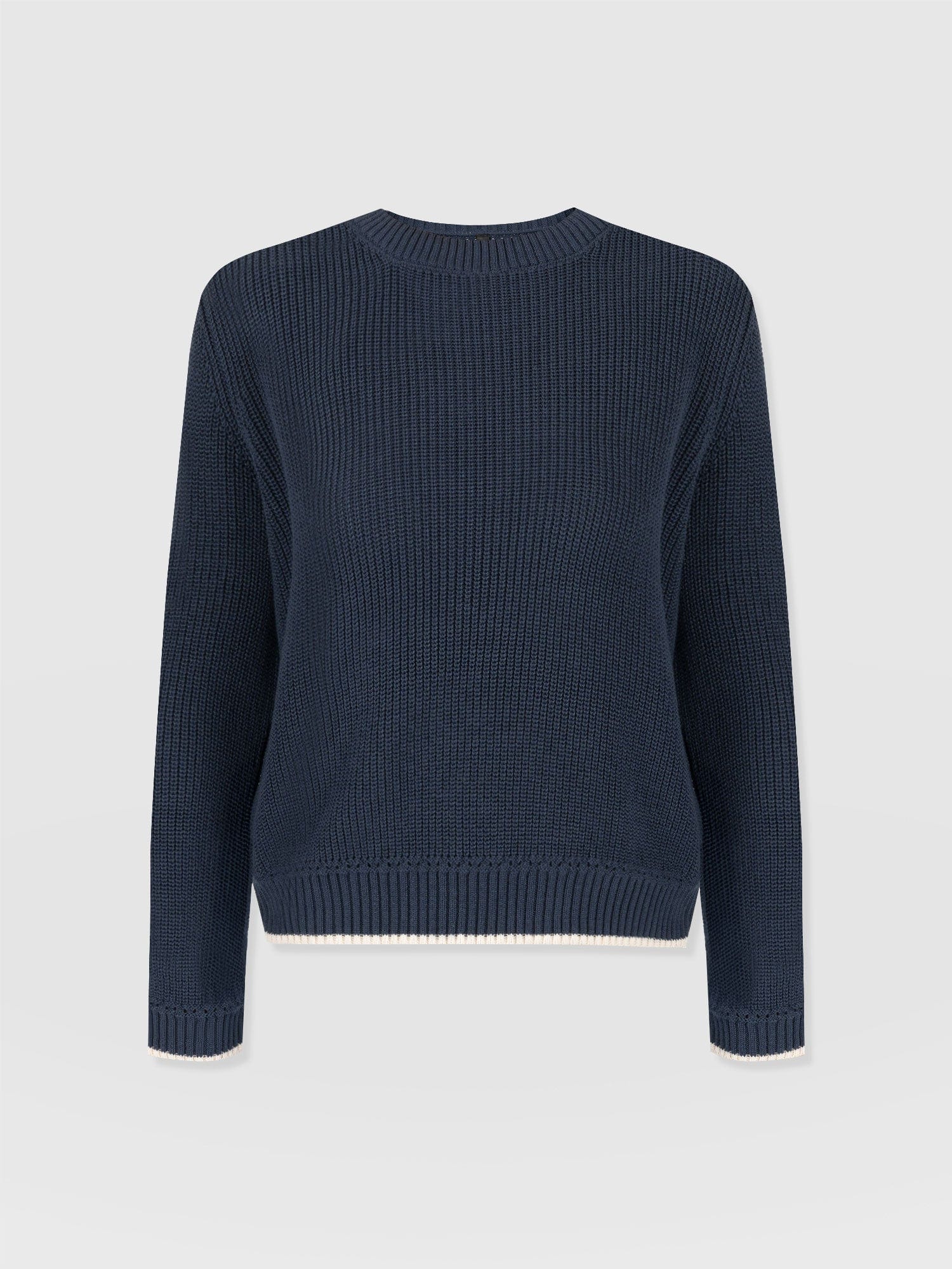 Remy Crop Jumper - Navy - Image 7