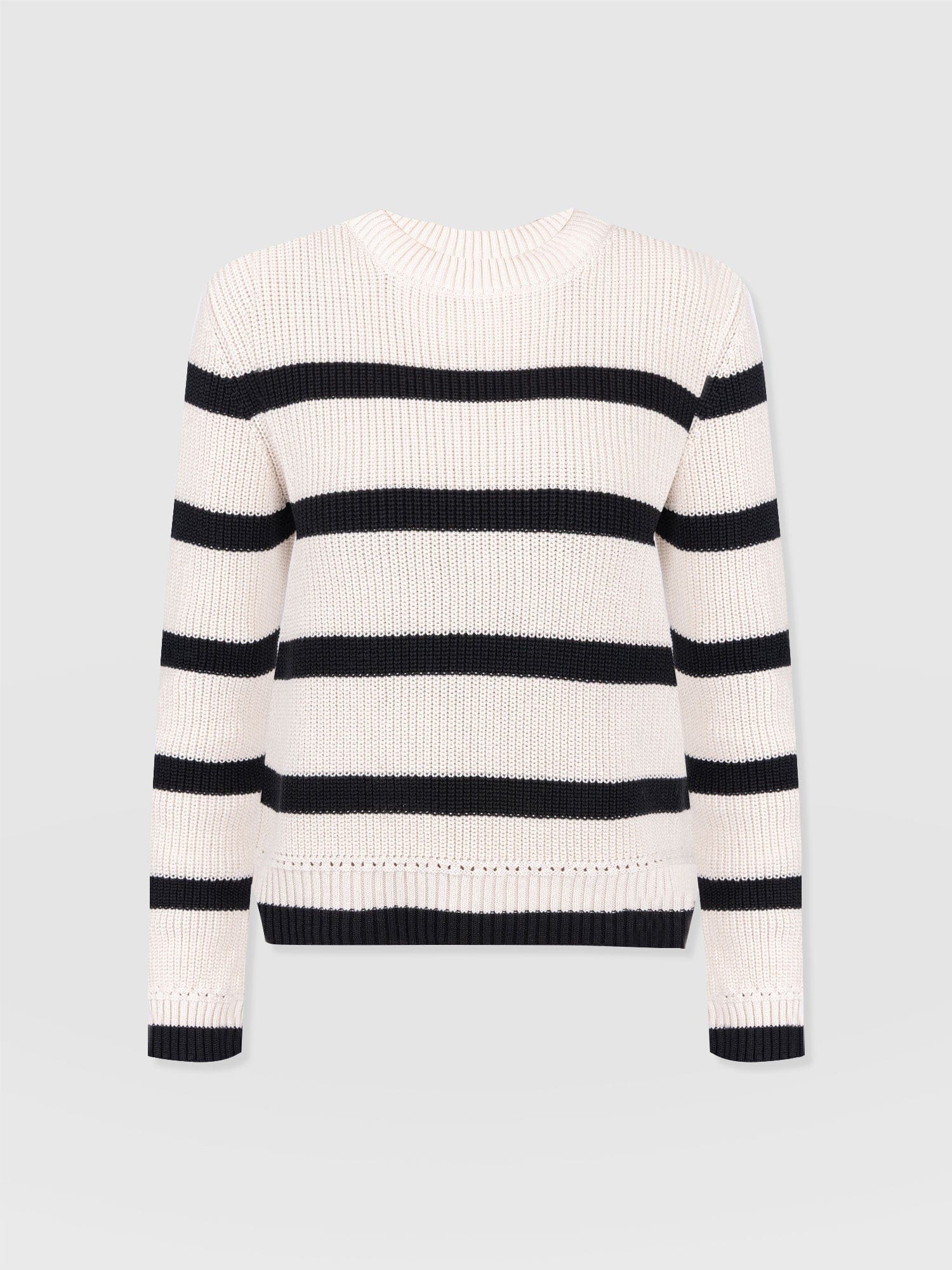 Remy Crop Jumper - Stripe - Image 7